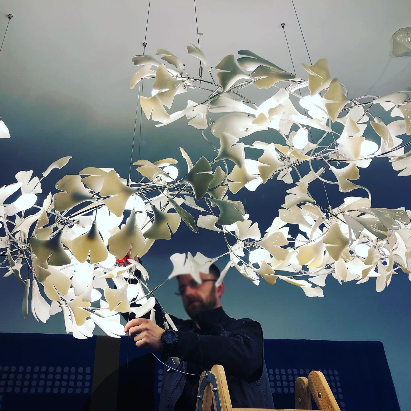 Elysia Floral Canopy Chandelier - Letslighting