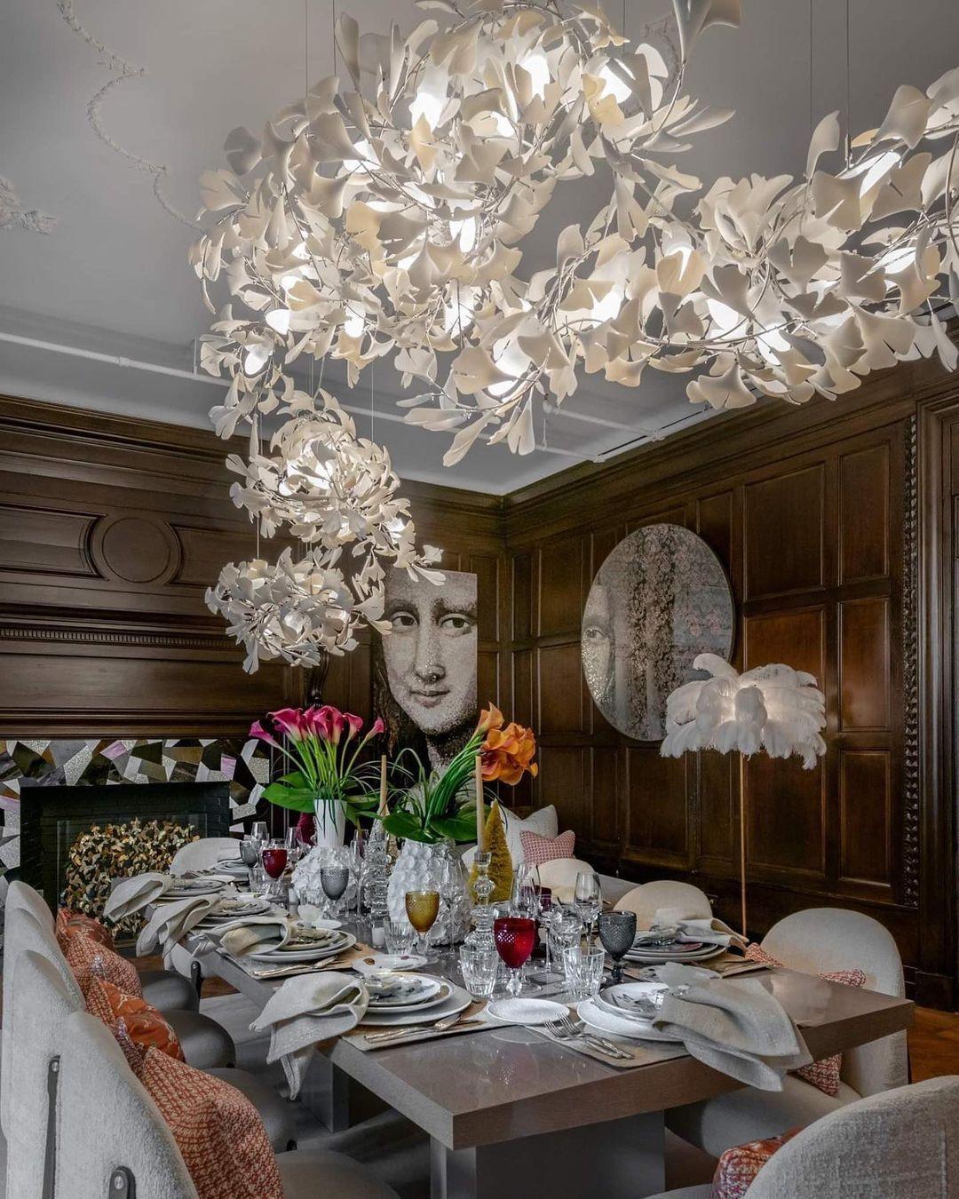 Elysia Floral Canopy Chandelier - Letslighting