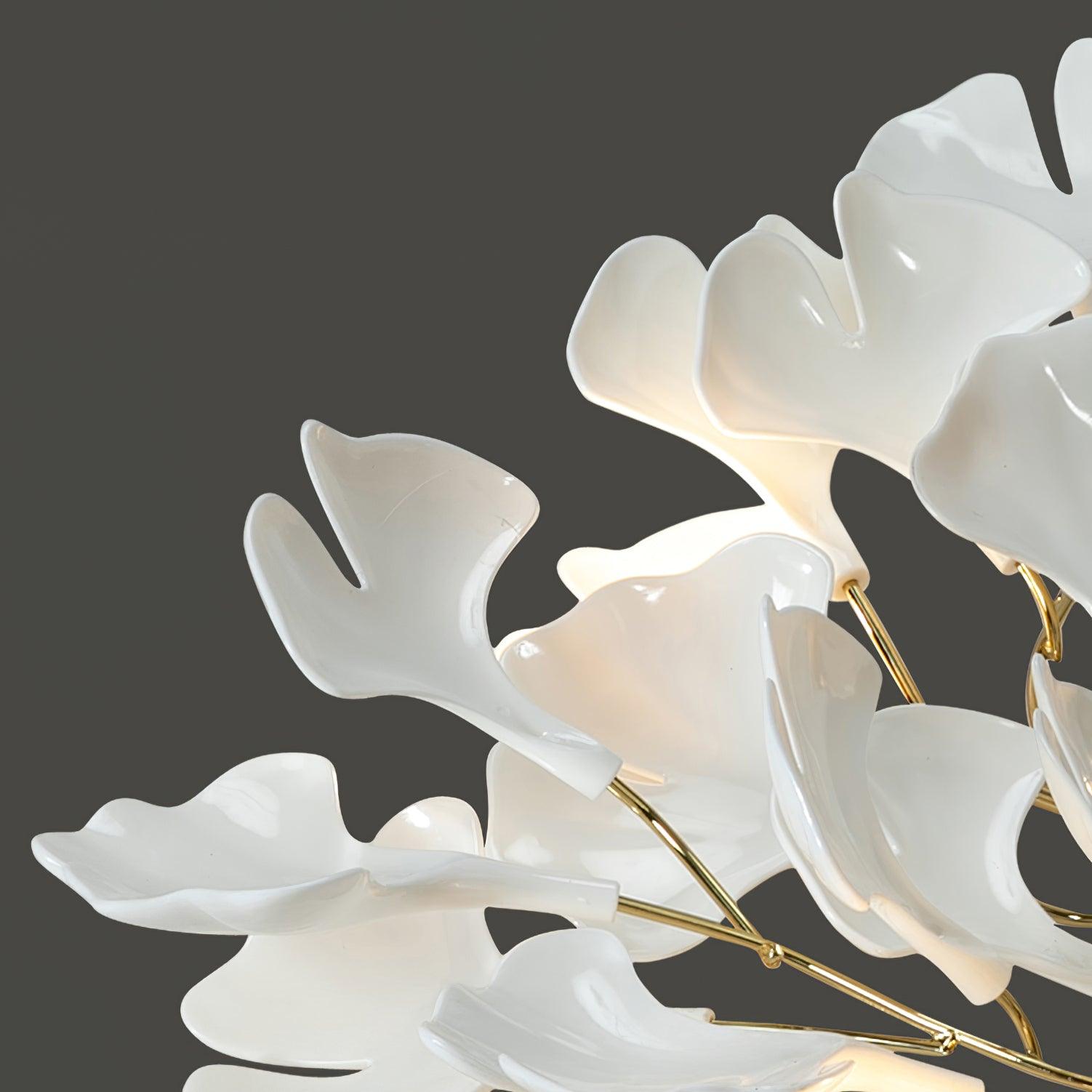 Olivia Ginkgo Ceramics Ceiling Light - Letslighting