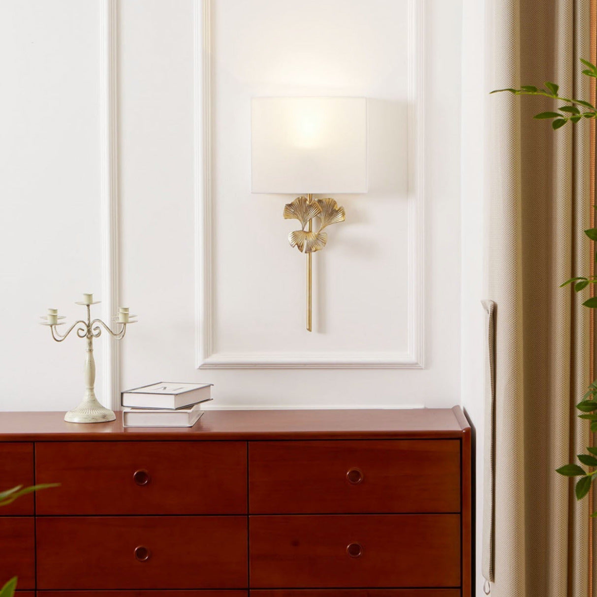 Silva Ginkgo Leaf Wall Lamp - Letslighting