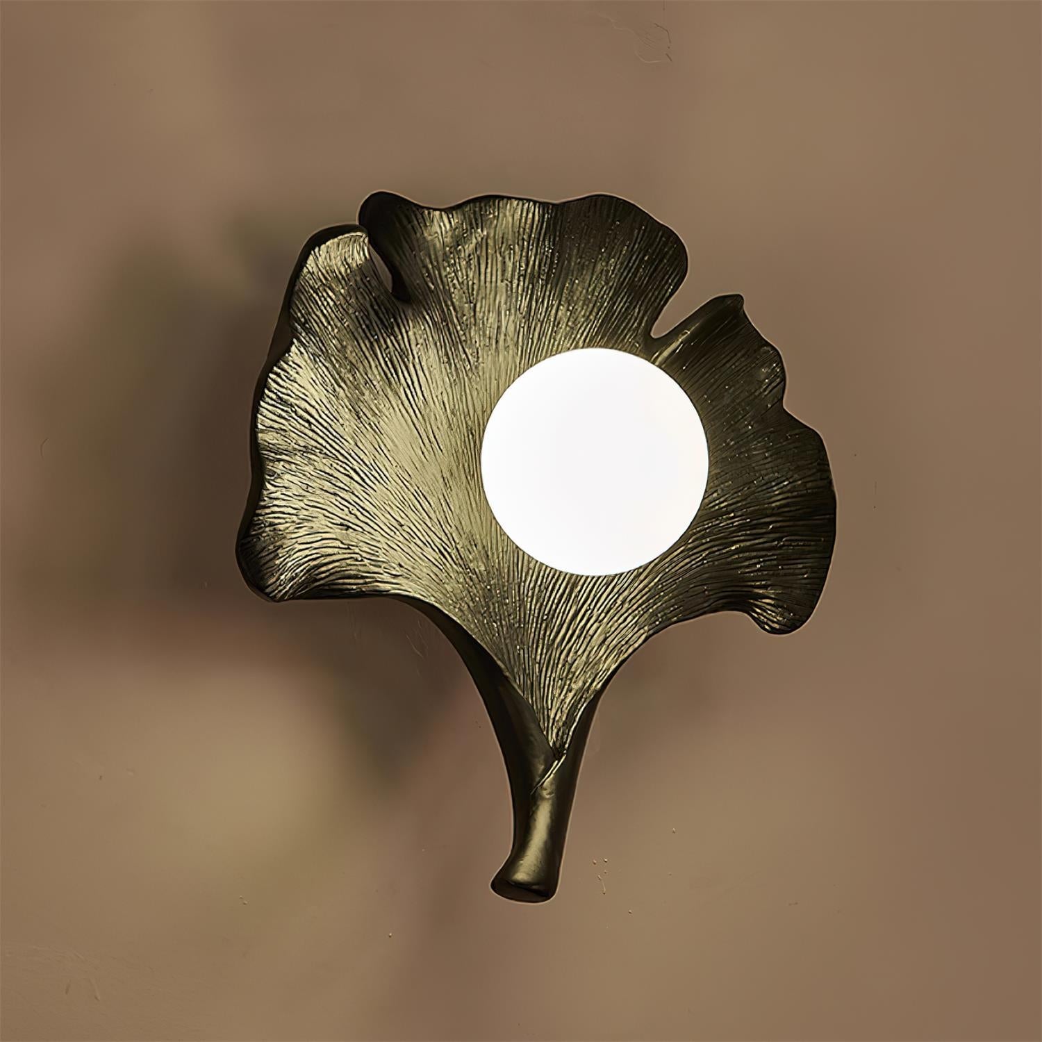 Olivia Ginkgo Leaf Shape Wall Lamp - Letslighting