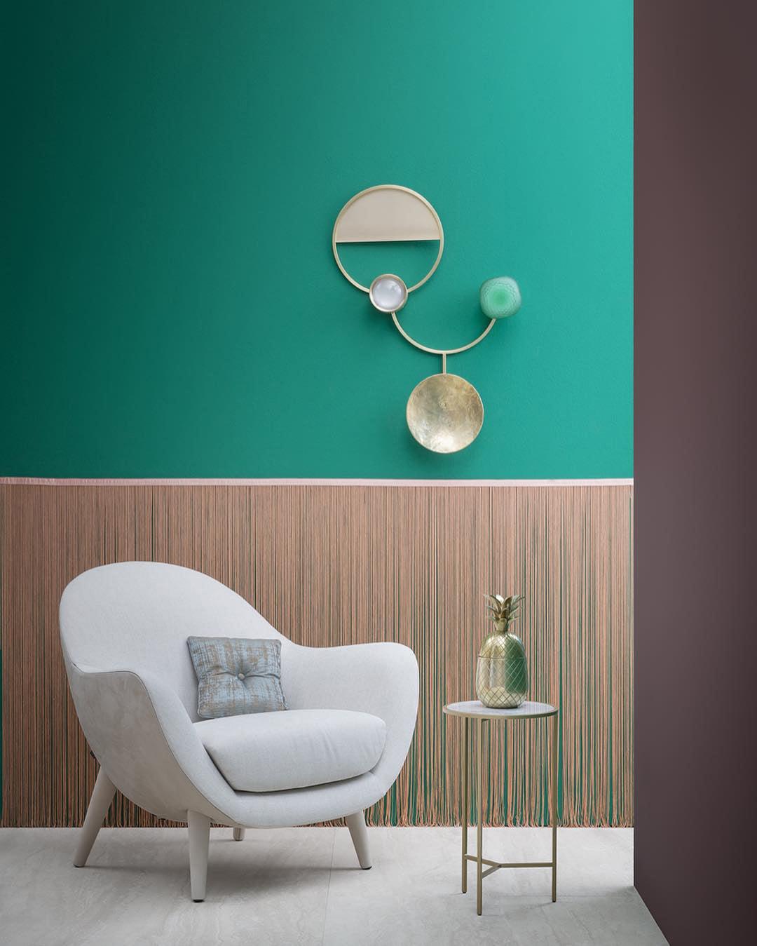 Orbiten Brass & Glass Modern Wall Lamp - Letslighting