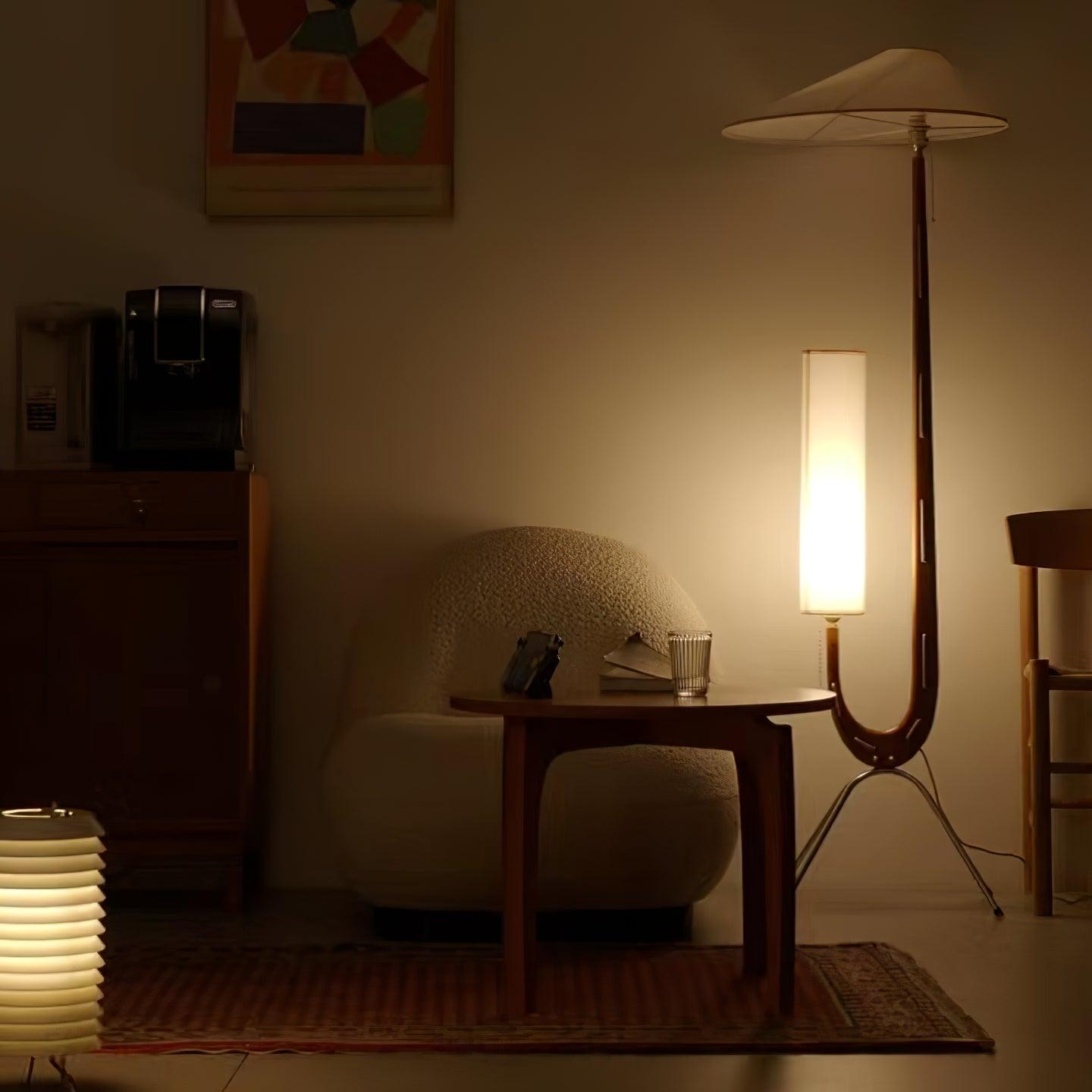 Novael Fabric Scandinavian Floor Lamp - Letslighting