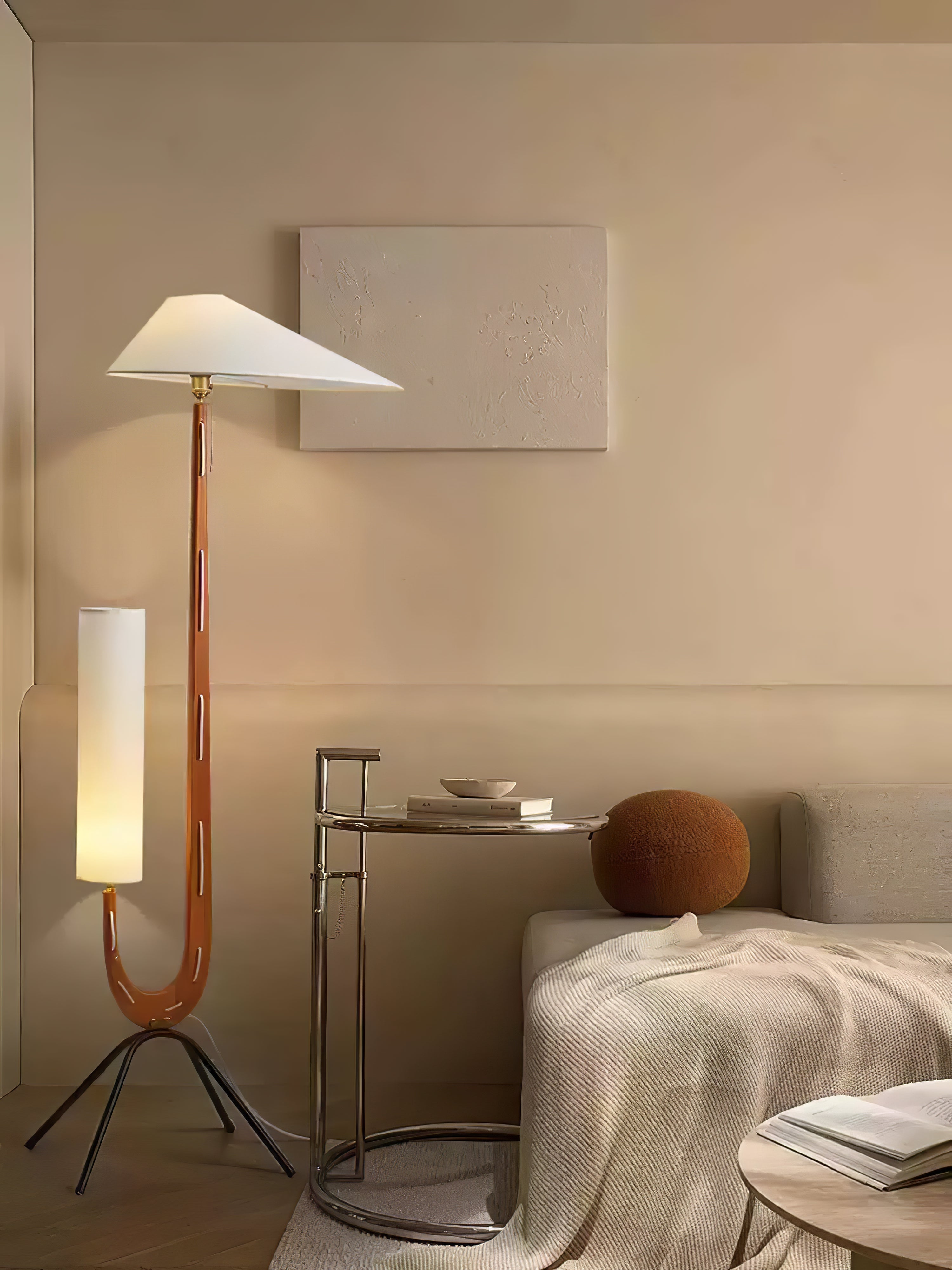 Novael Fabric Scandinavian Floor Lamp - Letslighting