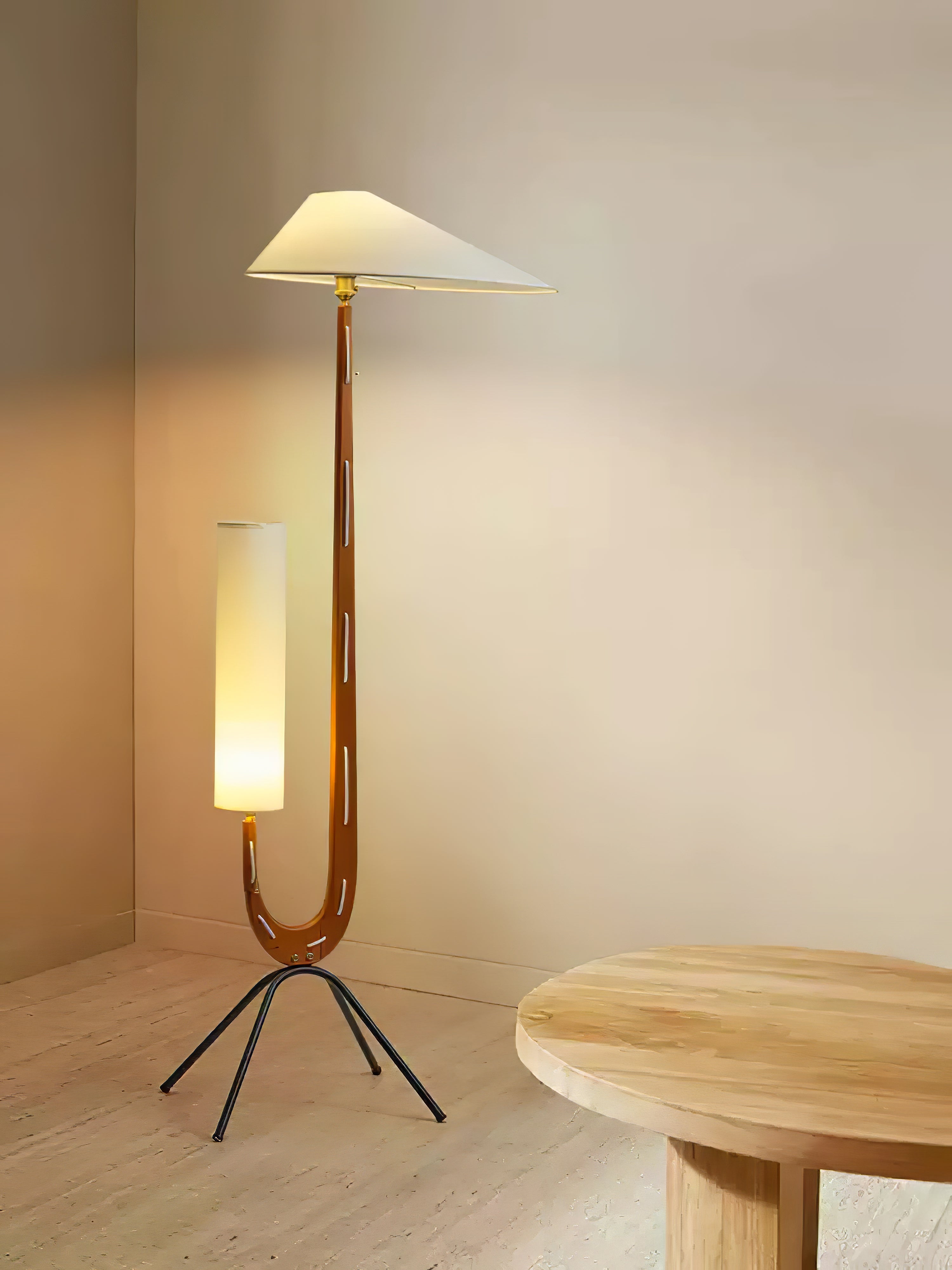 Novael Fabric Scandinavian Floor Lamp - Letslighting