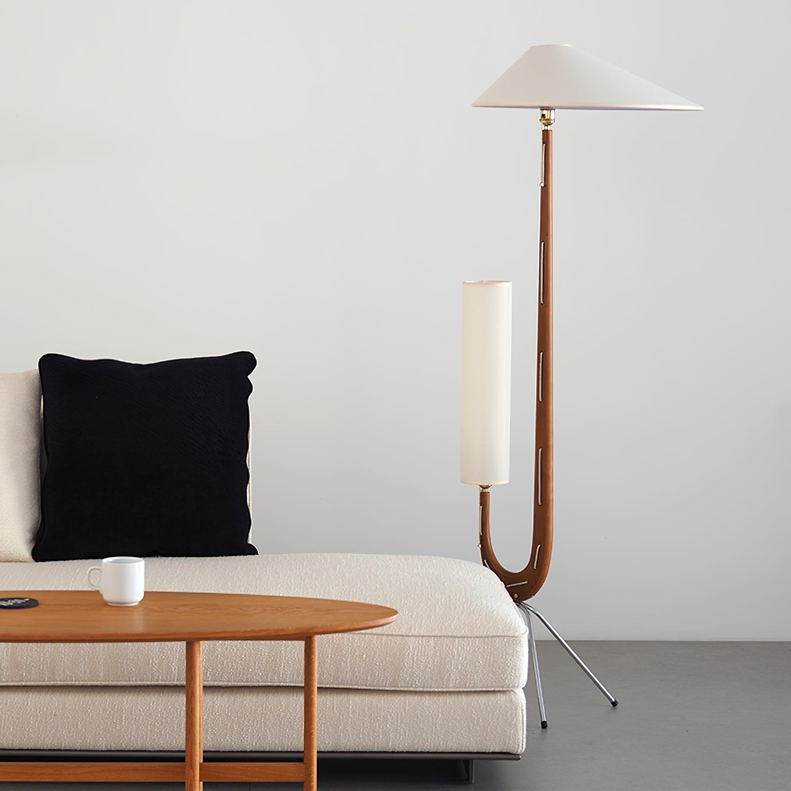 Novael Fabric Scandinavian Floor Lamp - Letslighting