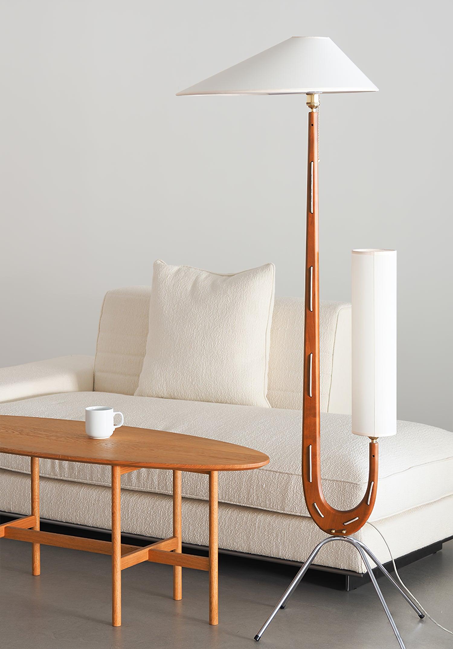 Novael Fabric Scandinavian Floor Lamp - Letslighting