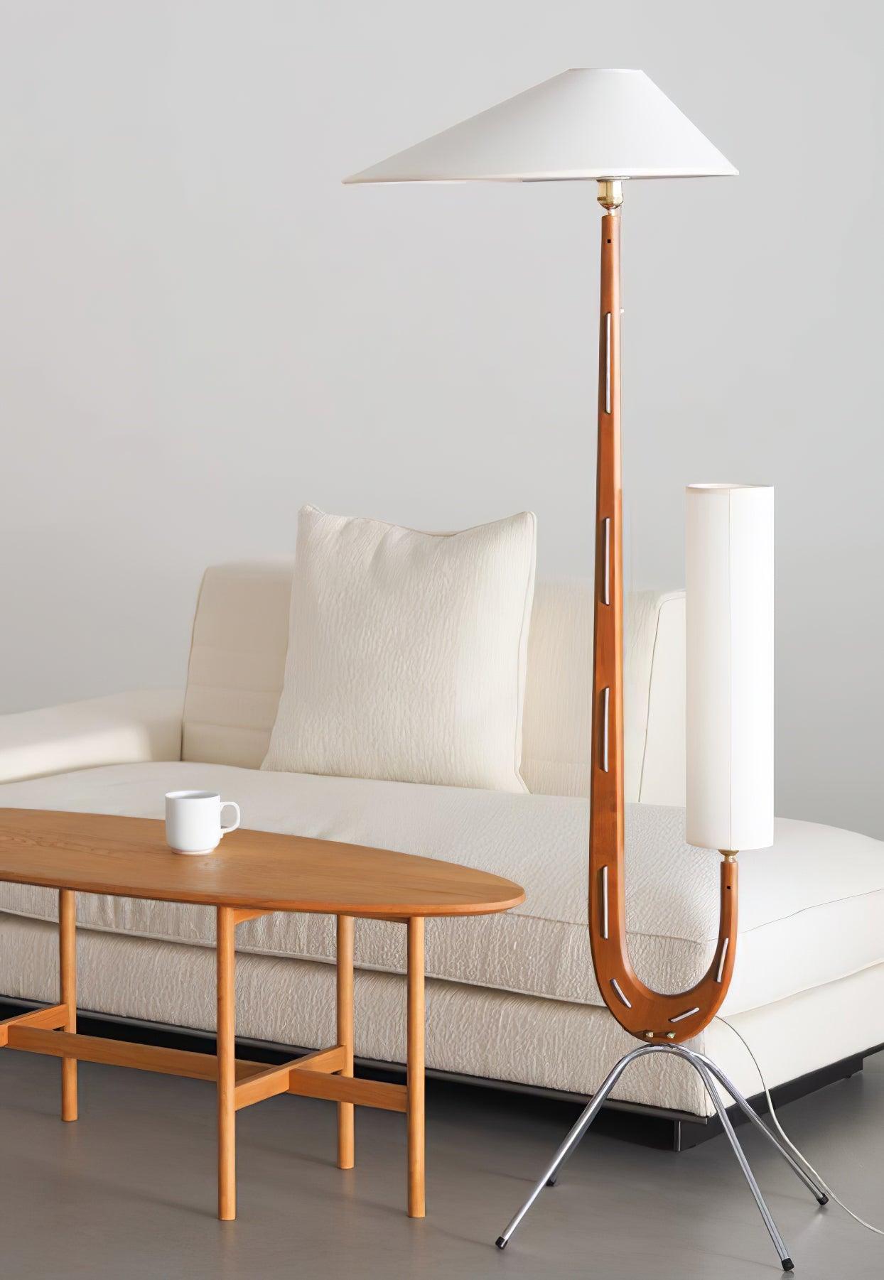 Novael Fabric Scandinavian Floor Lamp - Letslighting