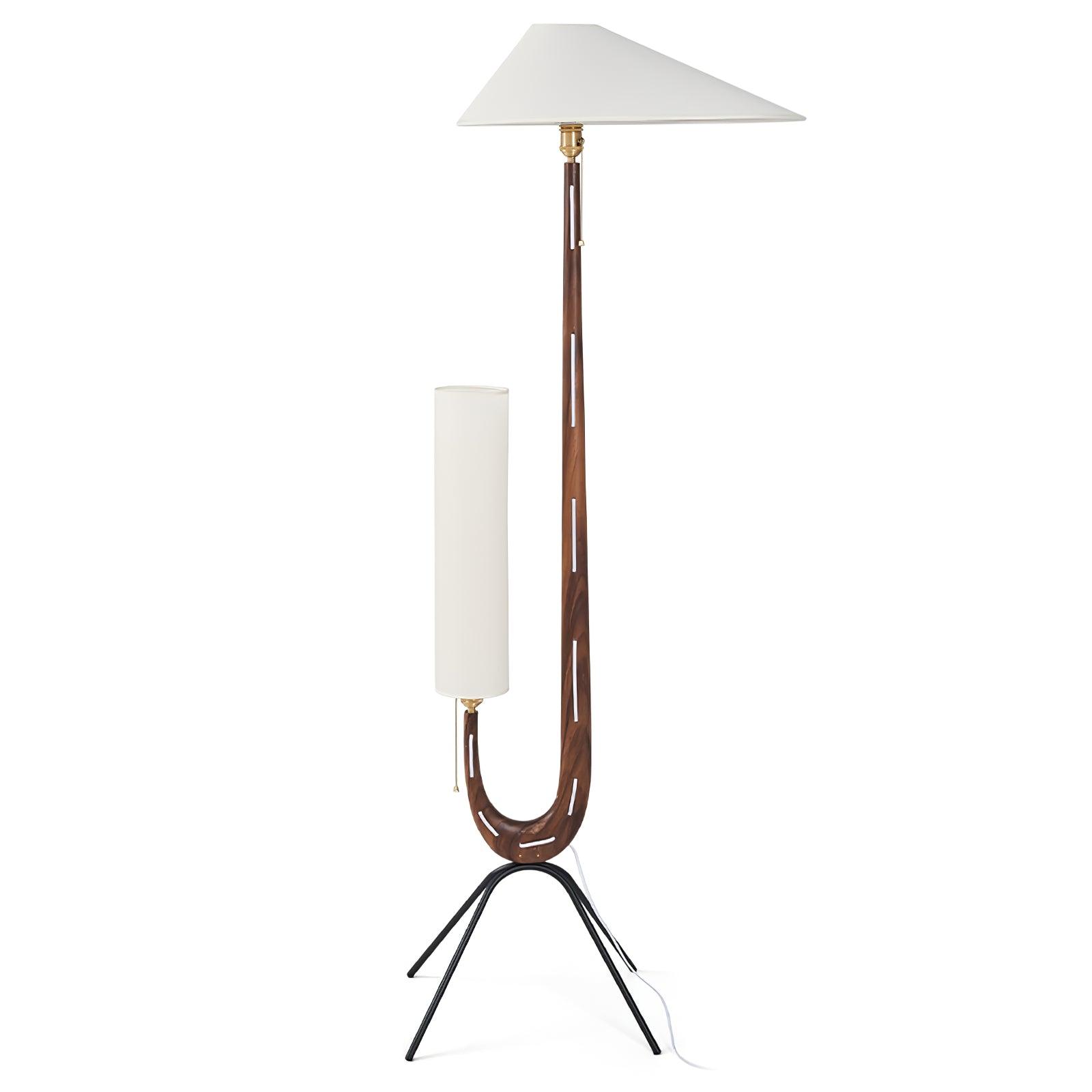 Novael Fabric Scandinavian Floor Lamp - Letslighting