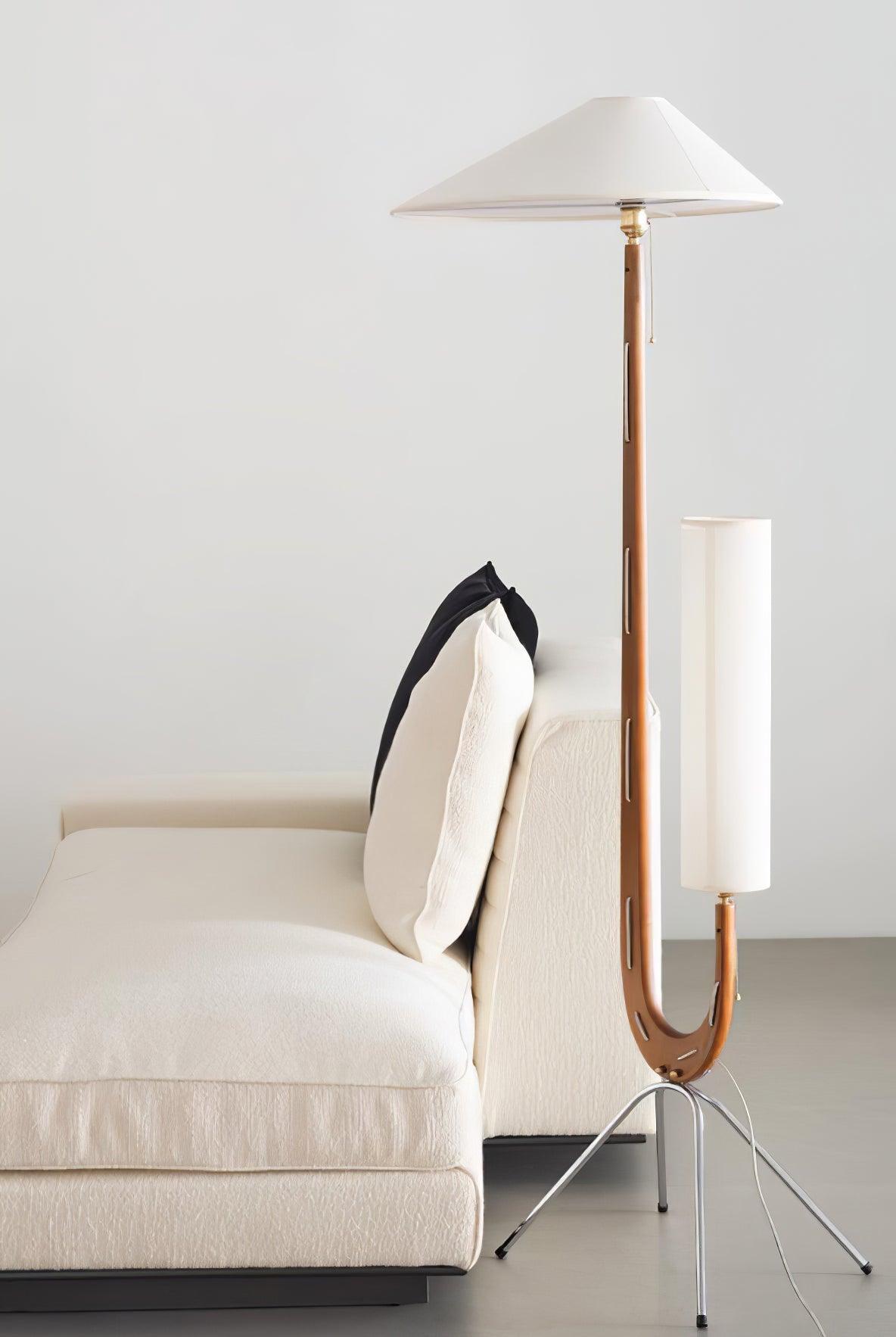 Novael Fabric Scandinavian Floor Lamp - Letslighting