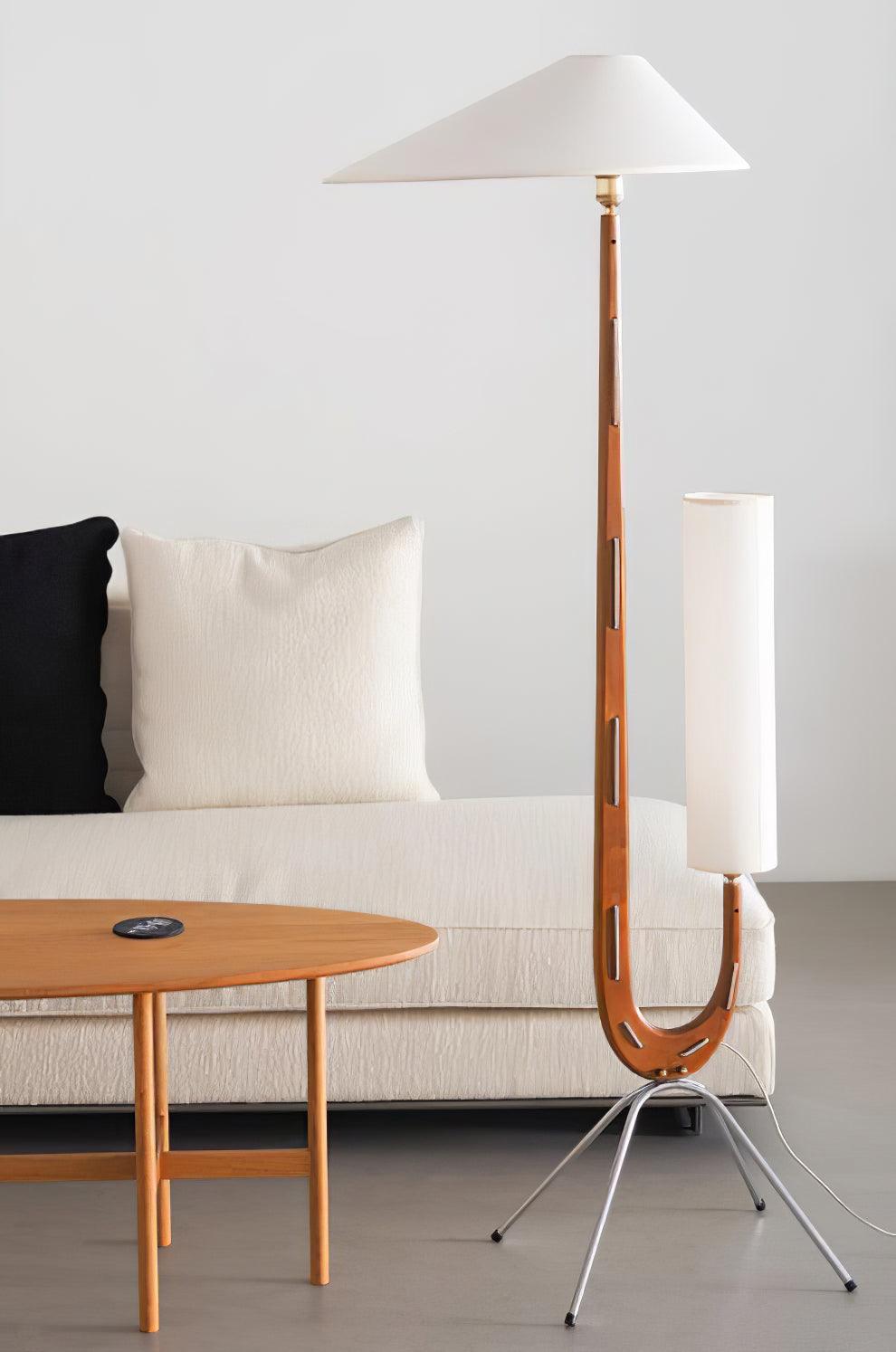 Novael Fabric Scandinavian Floor Lamp - Letslighting