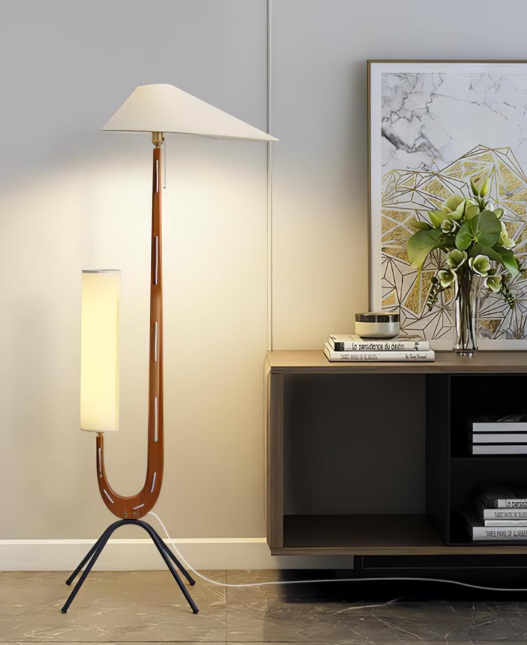 Novael Fabric Scandinavian Floor Lamp - Letslighting