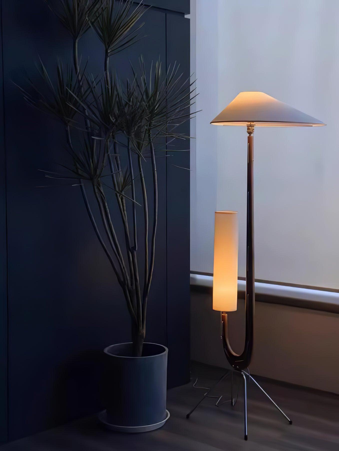 Novael Fabric Scandinavian Floor Lamp - Letslighting