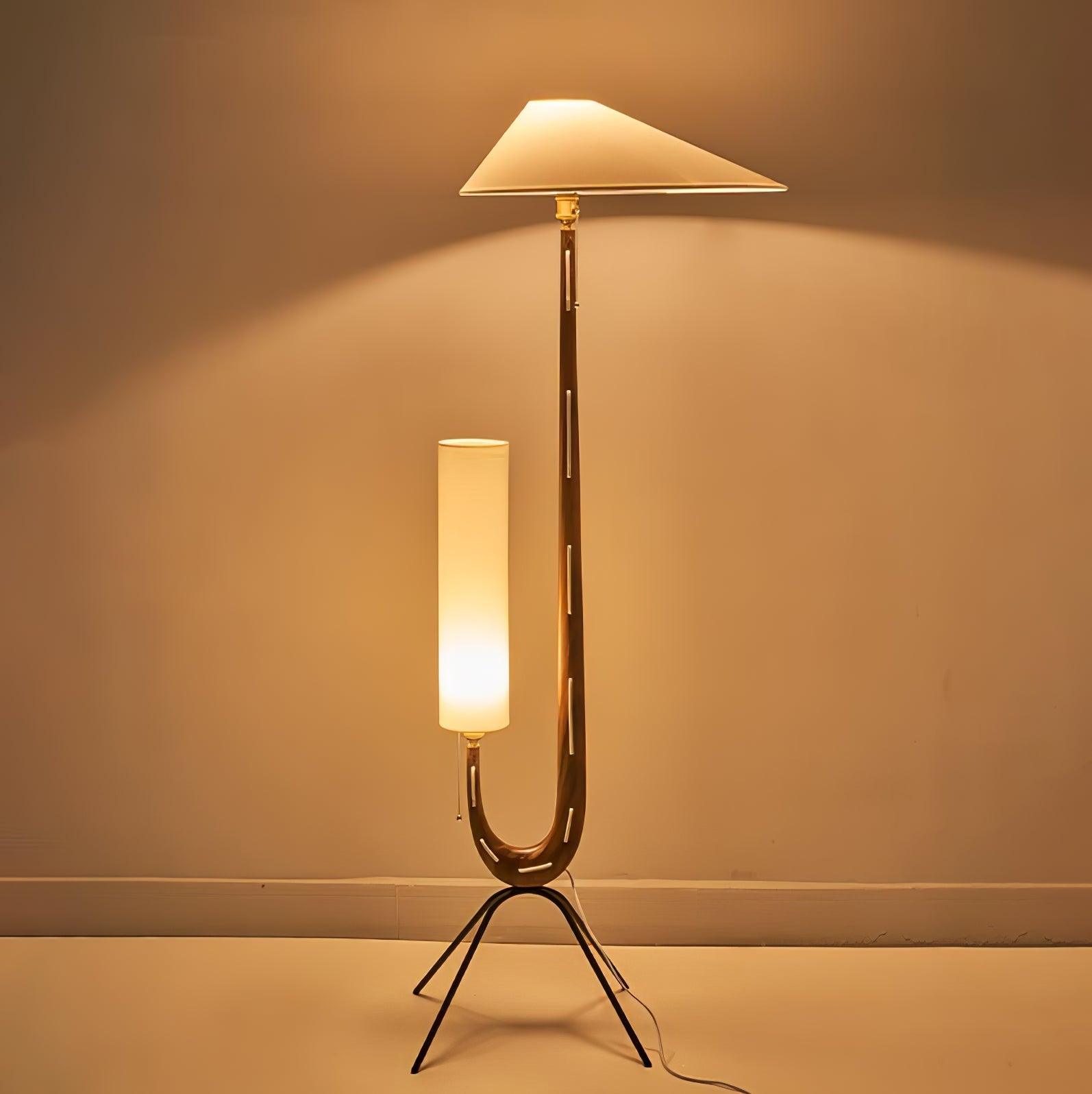 Novael Fabric Scandinavian Floor Lamp - Letslighting