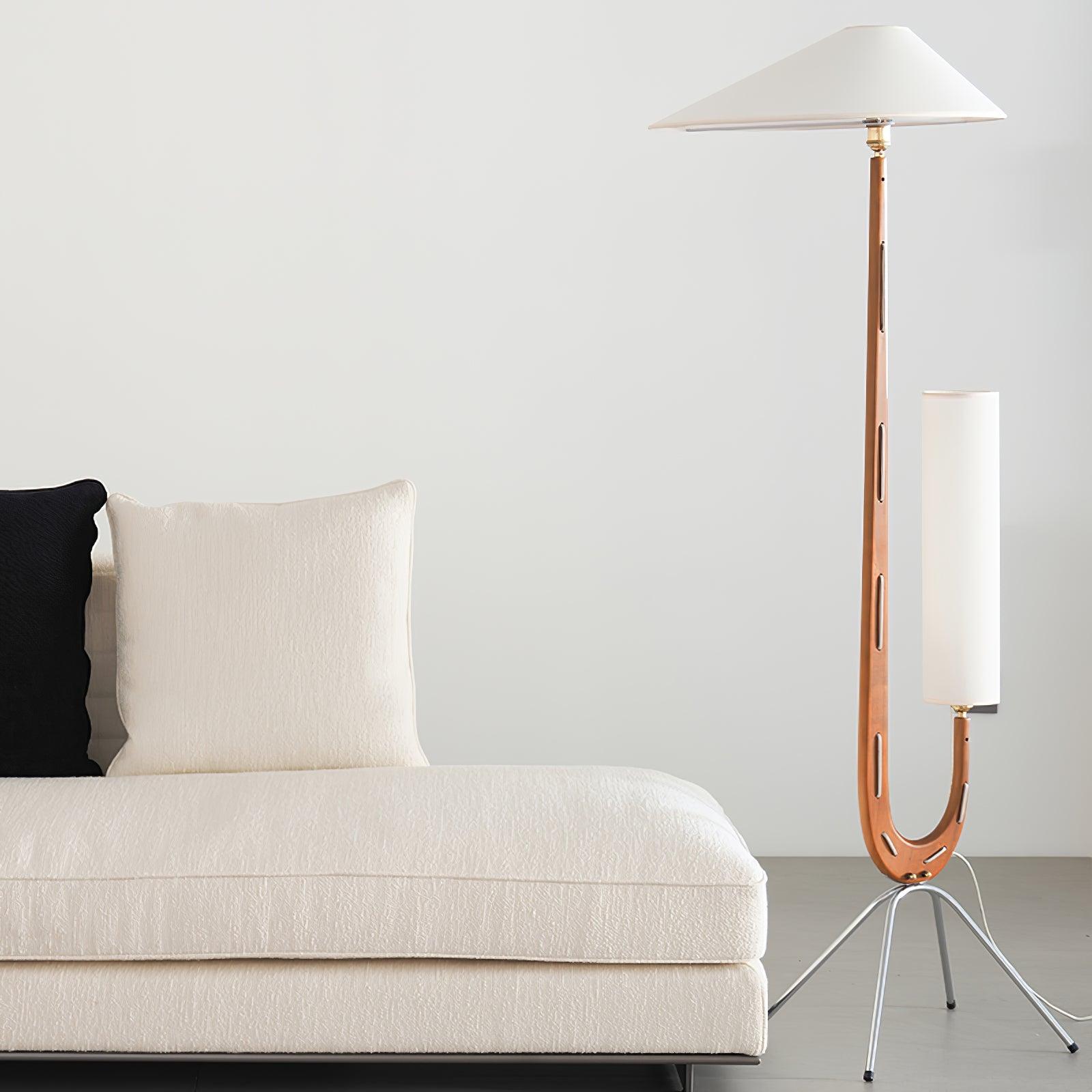 Novael Fabric Scandinavian Floor Lamp - Letslighting