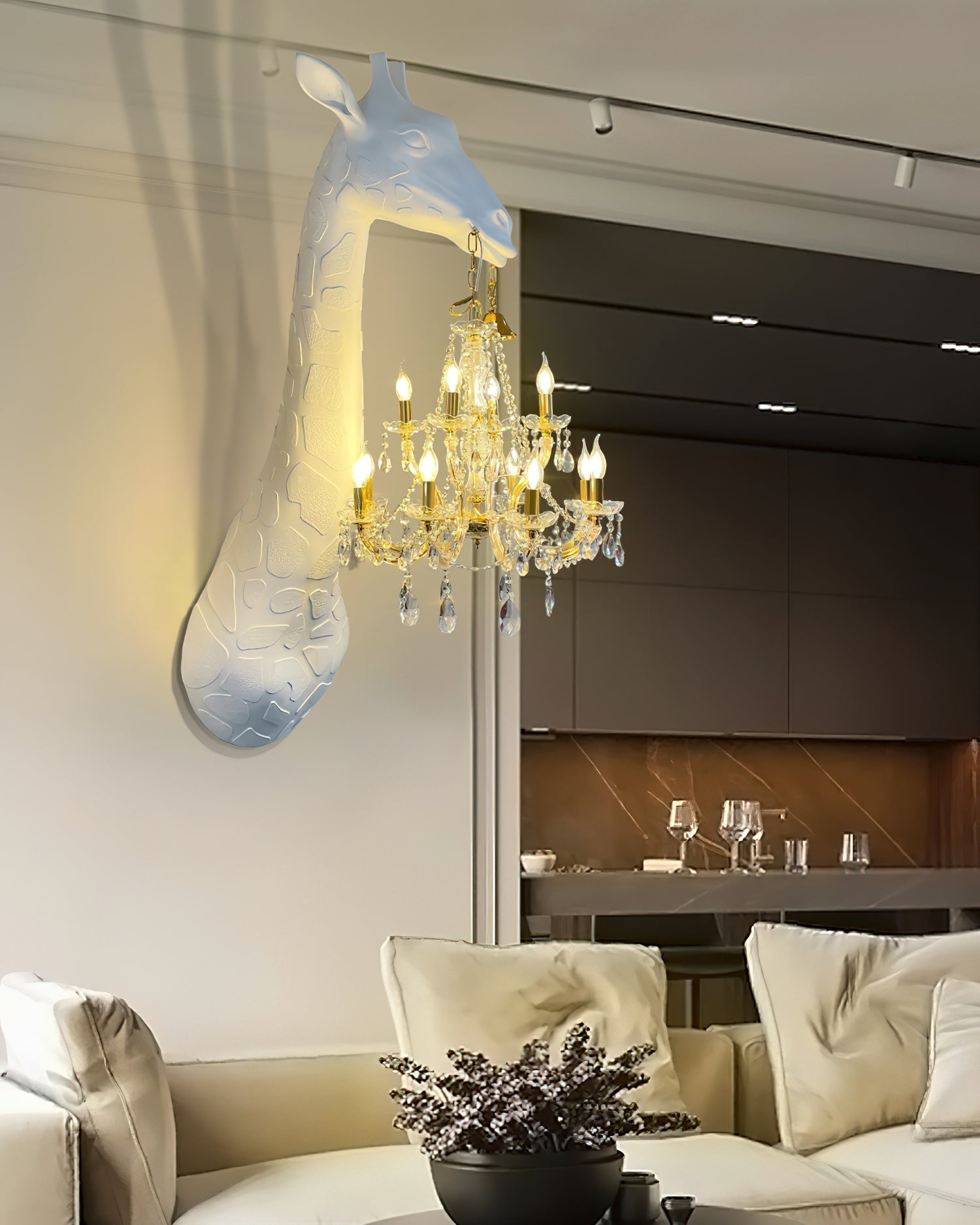 Cishaora Individual Creativity Crystal Wall Lamp - Letslighting