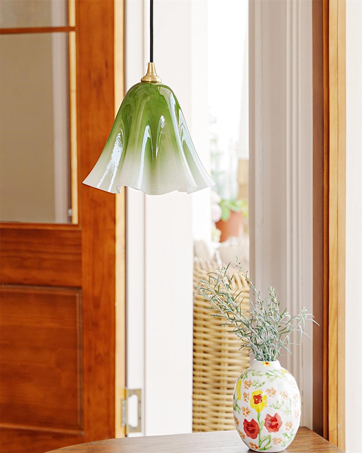 Glacea Pendant Lamp Bellflower Silhouette - Letslighting