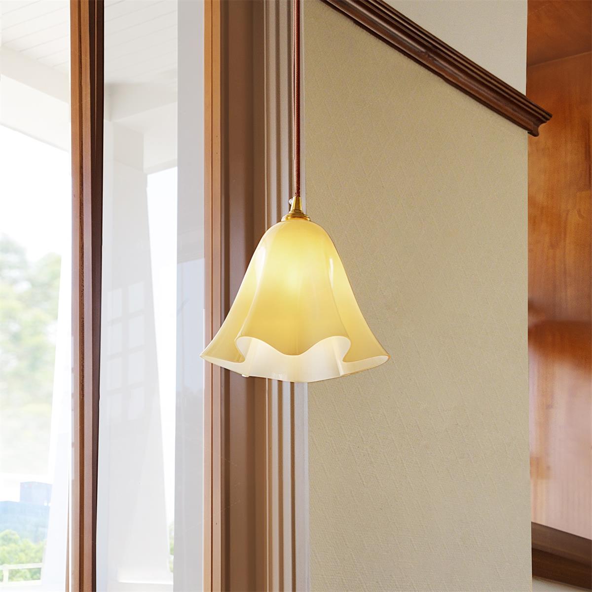 Glacea Pendant Lamp Bellflower Silhouette - Letslighting