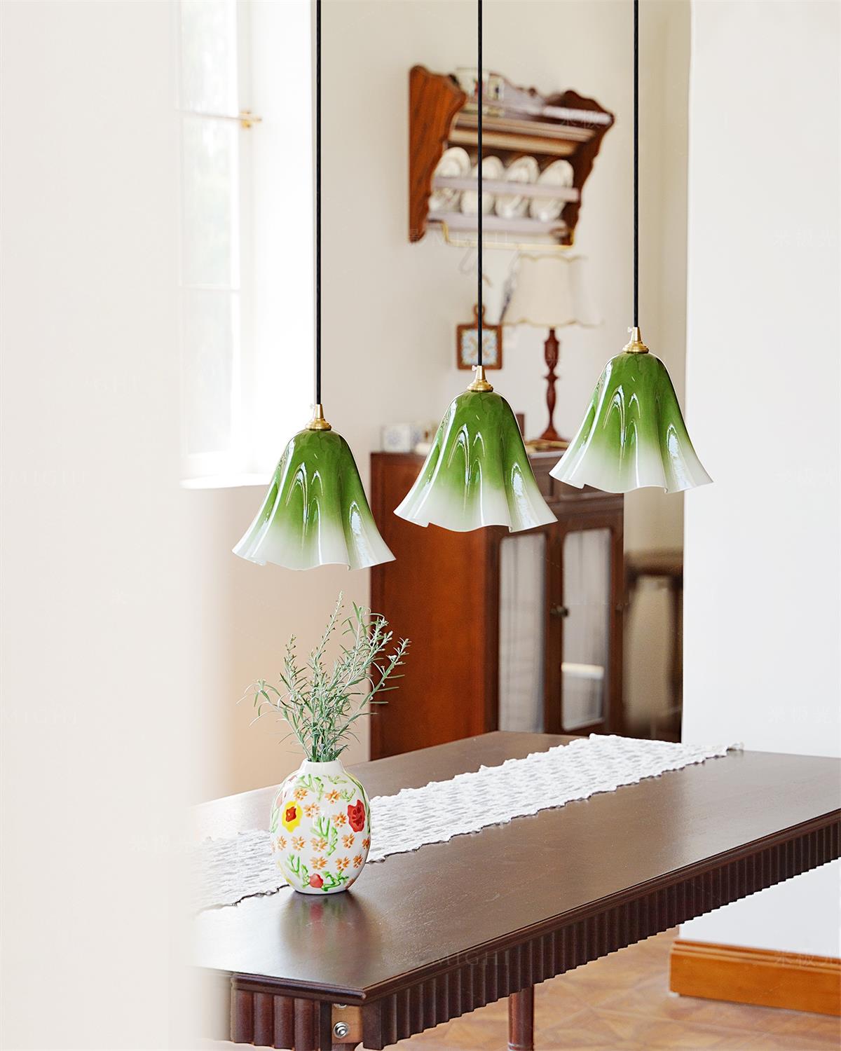Glacea Pendant Lamp Bellflower Silhouette - Letslighting