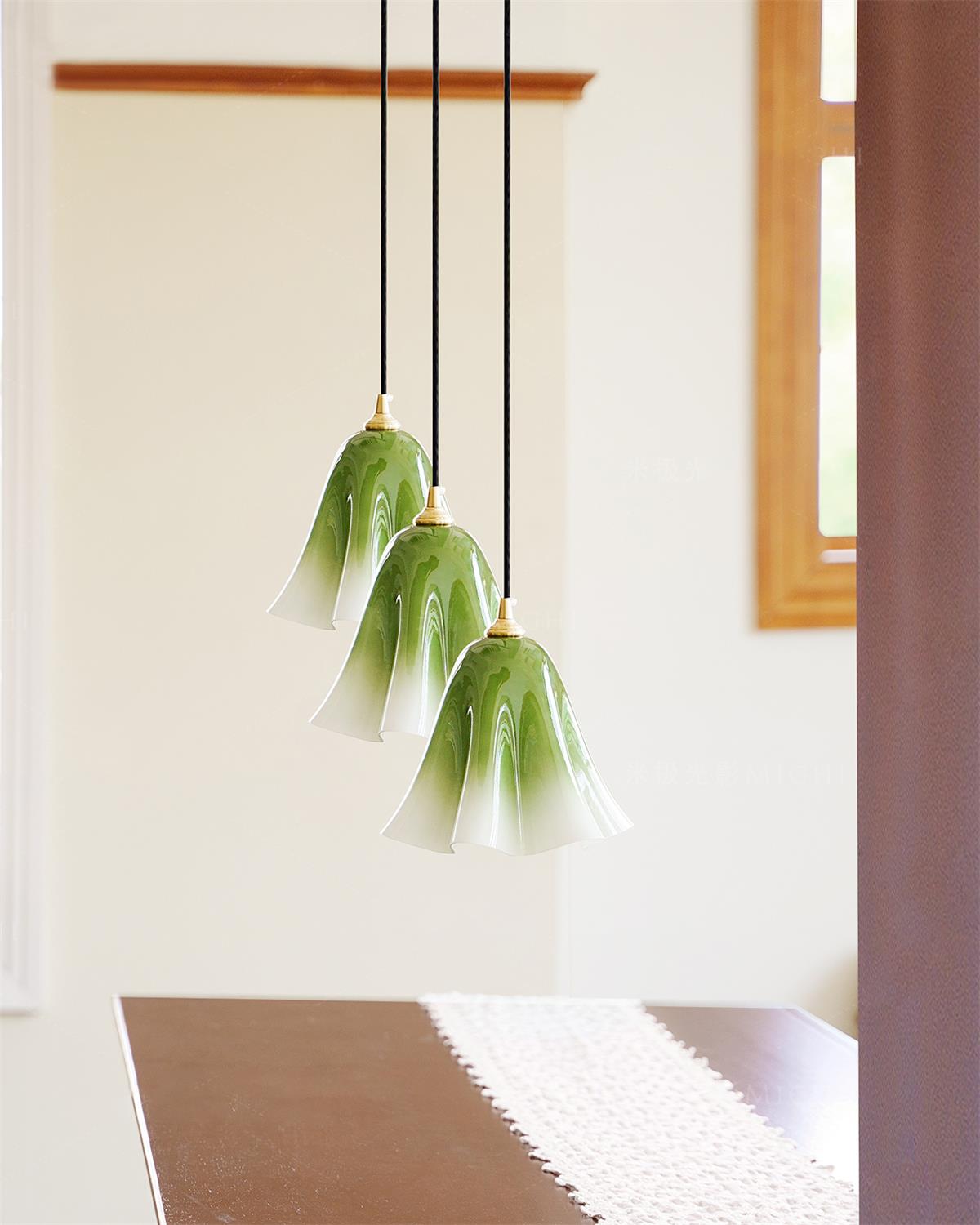 Glacea Pendant Lamp Bellflower Silhouette - Letslighting