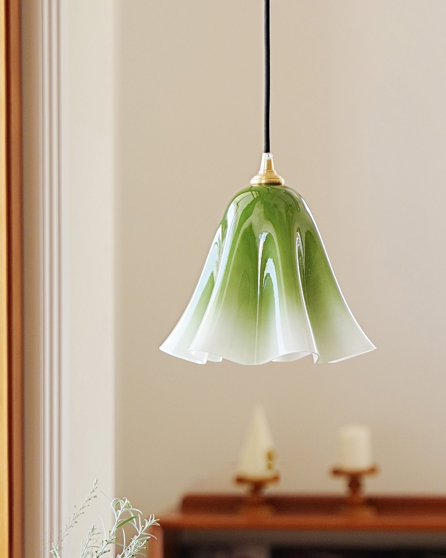 Glacea Pendant Lamp Bellflower Silhouette - Letslighting