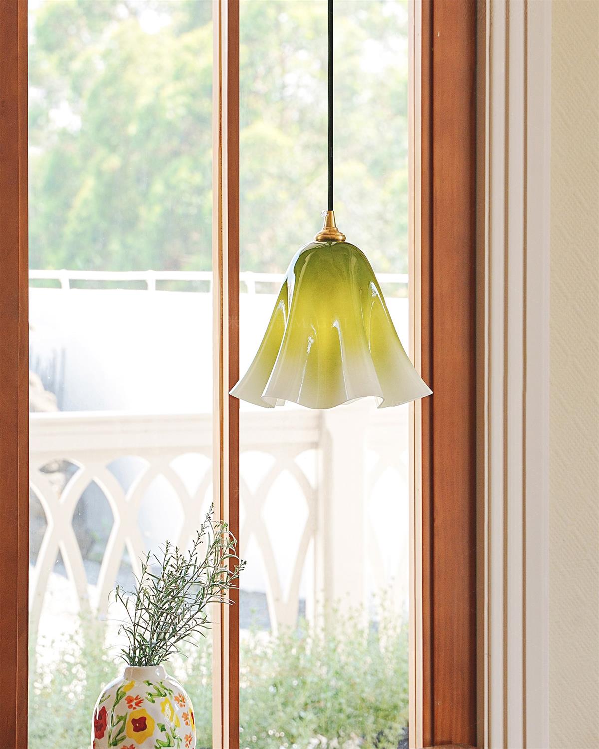 Glacea Pendant Lamp Bellflower Silhouette - Letslighting