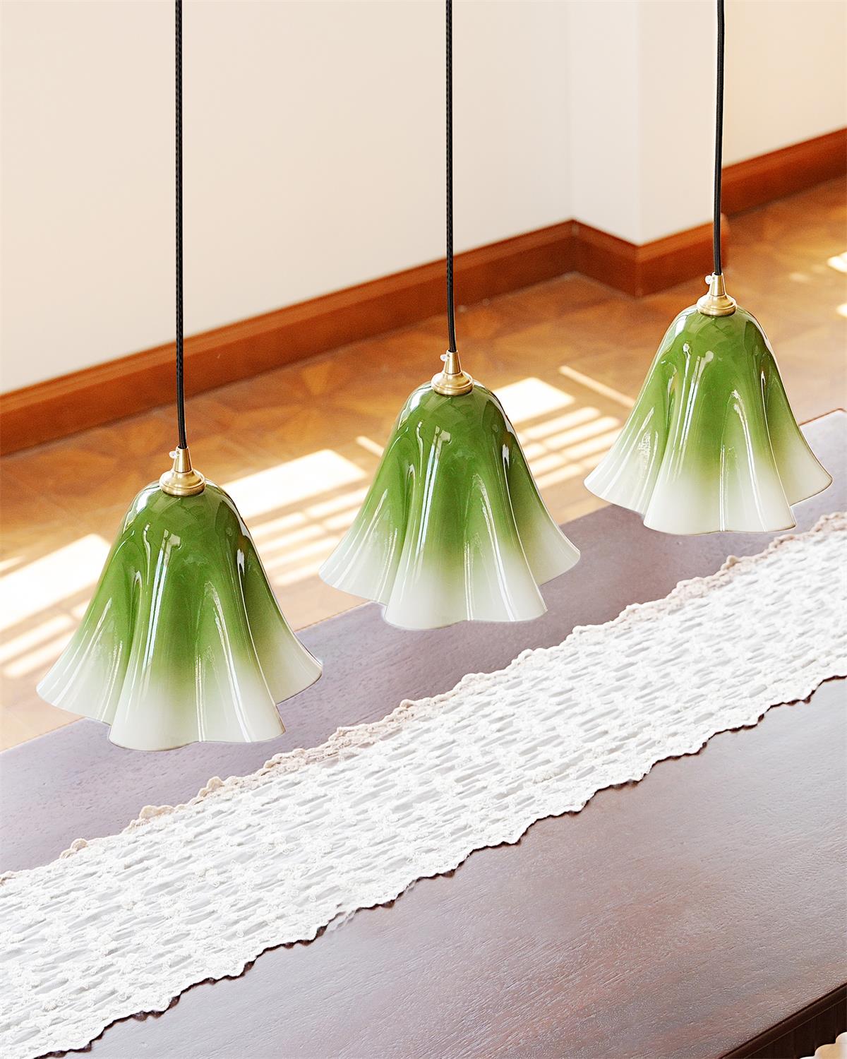 Glacea Pendant Lamp Bellflower Silhouette - Letslighting