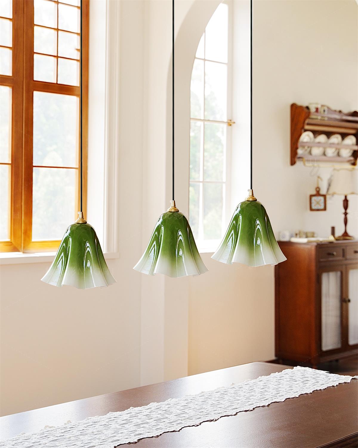 Glacea Pendant Lamp Bellflower Silhouette - Letslighting