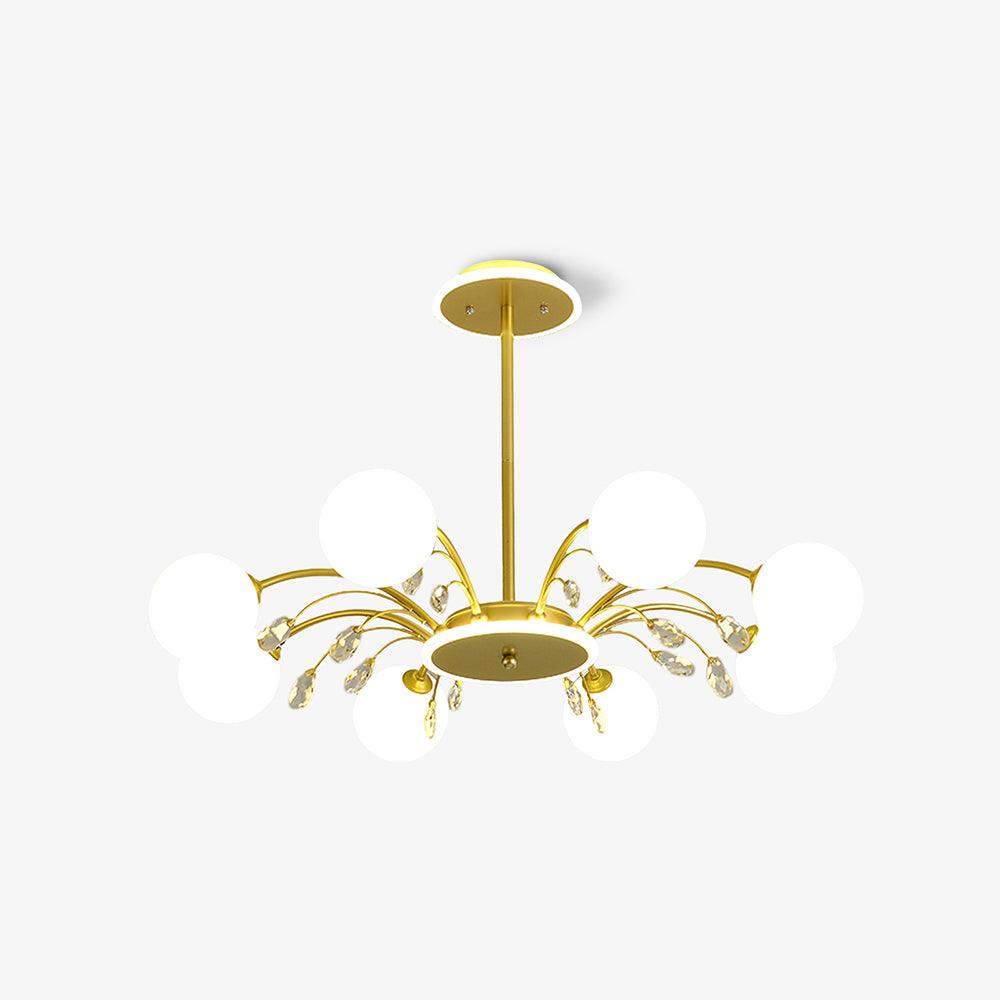 Lustra Pendant Lamp Glass Raindrop - Letslighting