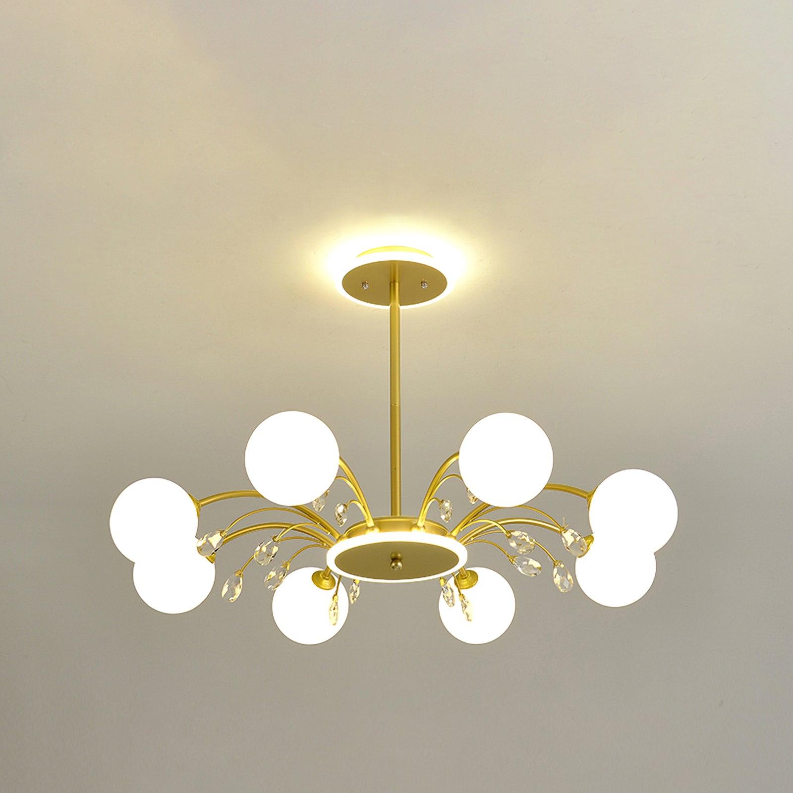 Lustra Pendant Lamp Glass Raindrop - Letslighting