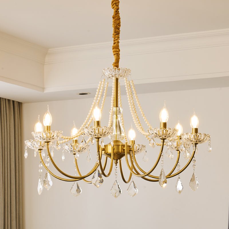 Cevaris Postmodern Luxury Pearl Glass Chandelier - Letslighting