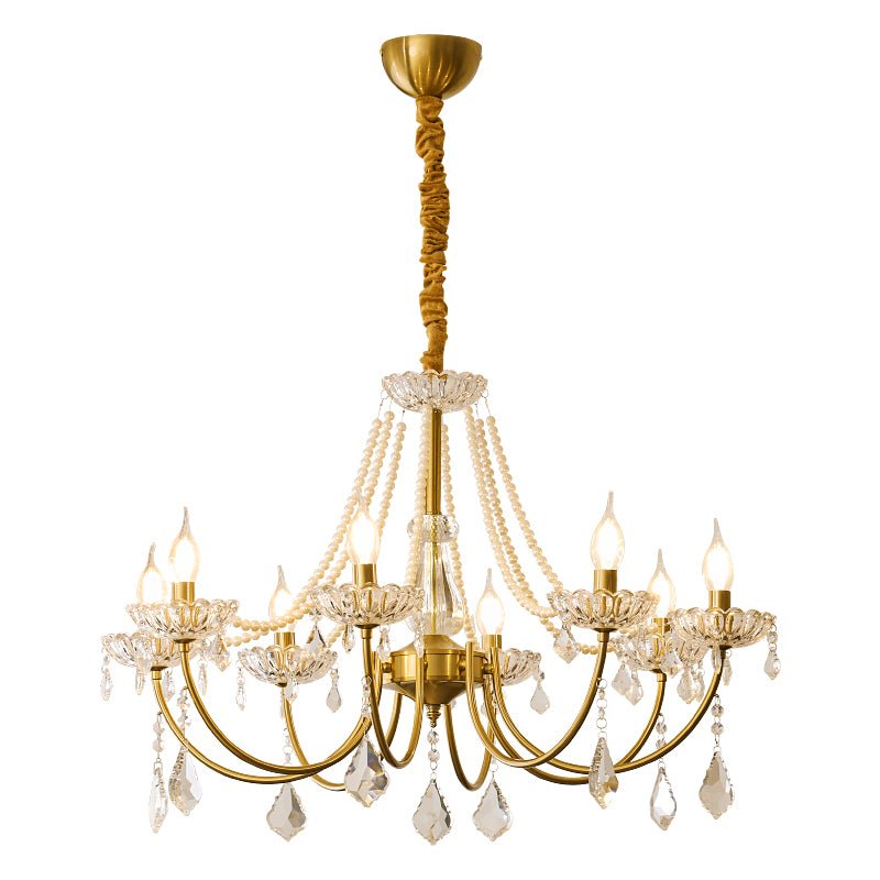 Cevaris Postmodern Luxury Pearl Glass Chandelier - Letslighting