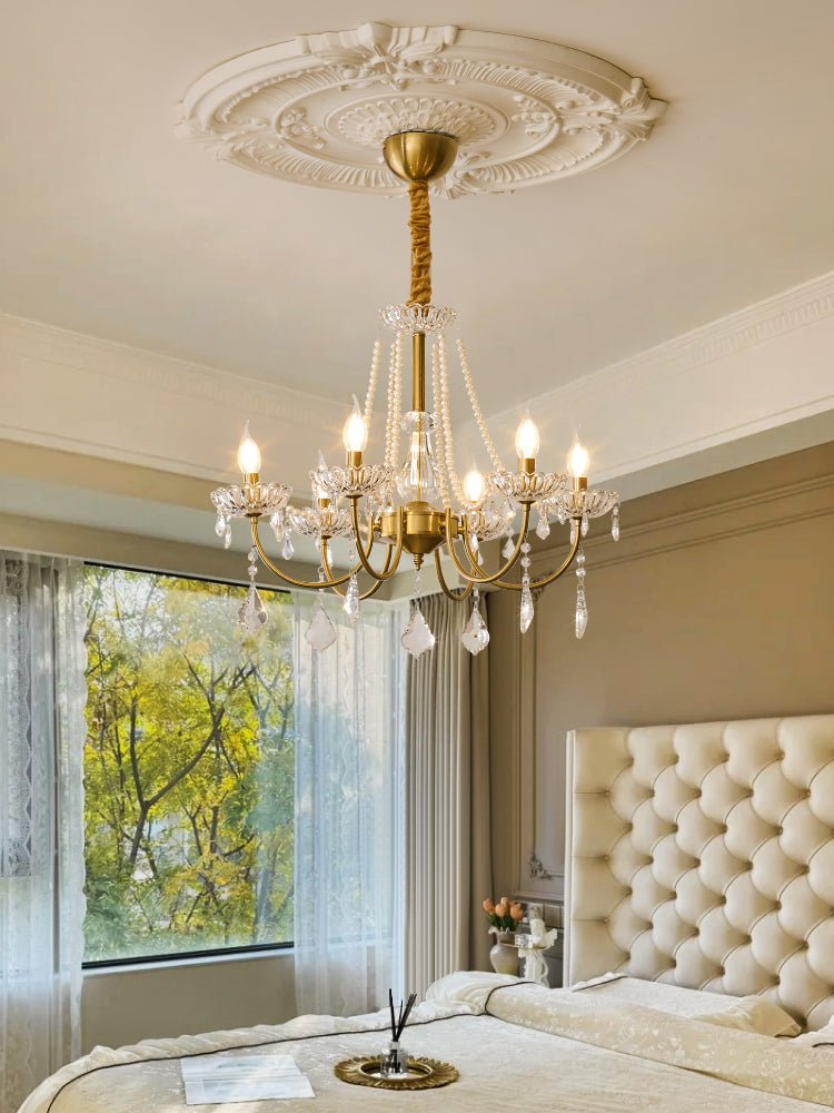 Cevaris Postmodern Luxury Pearl Glass Chandelier - Letslighting