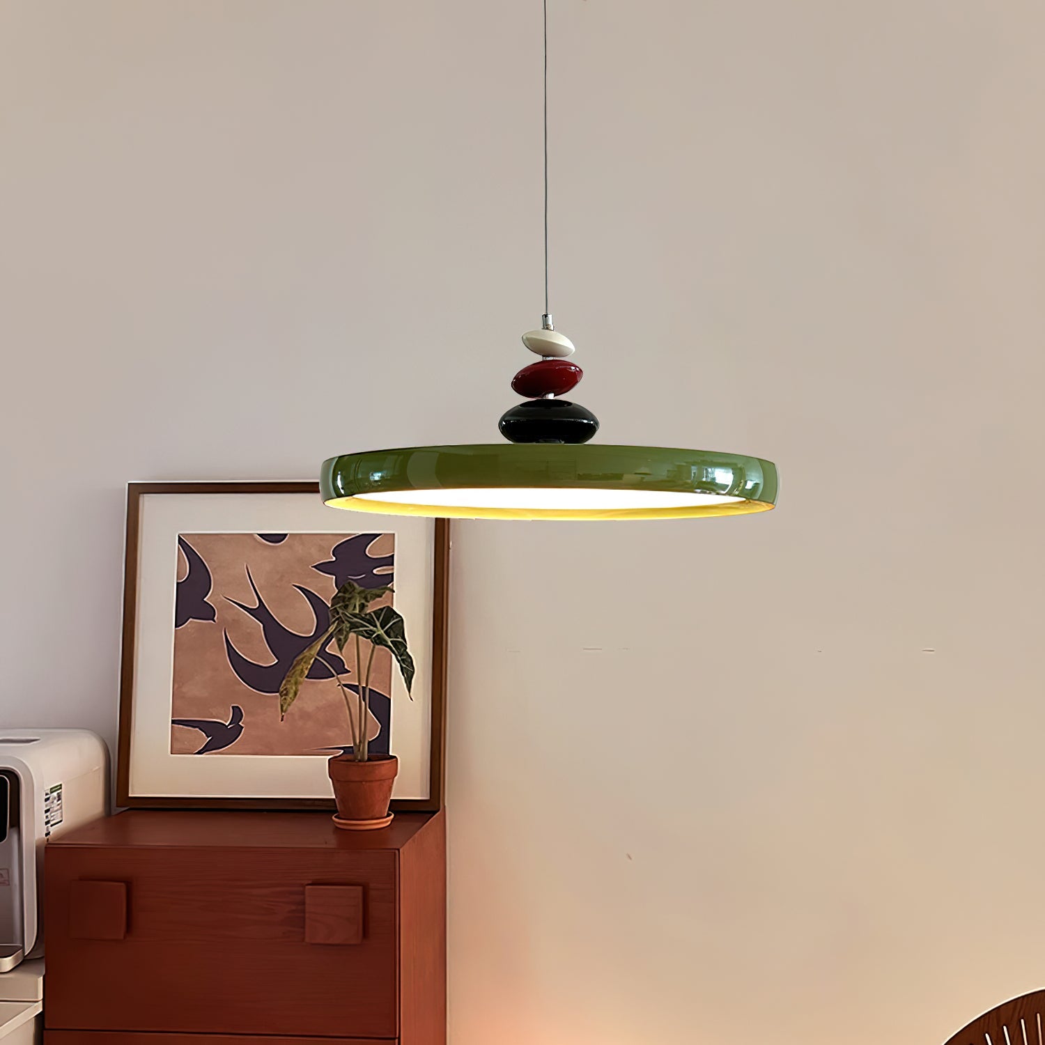 Pendant Lamp and Acrylic Round Shade Decorative Modern - Letslighting