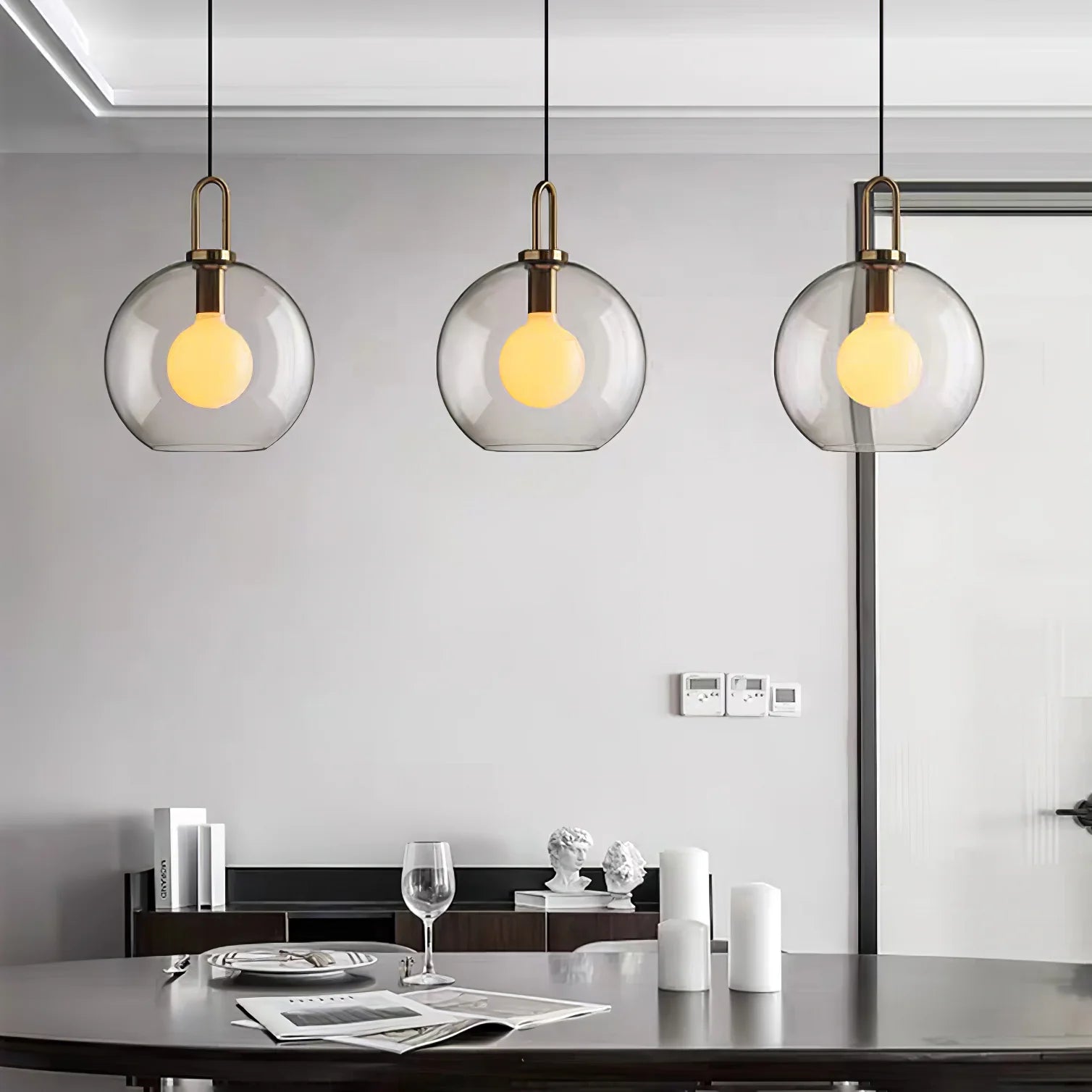Vitra Glass Pendant Light - Letslighting