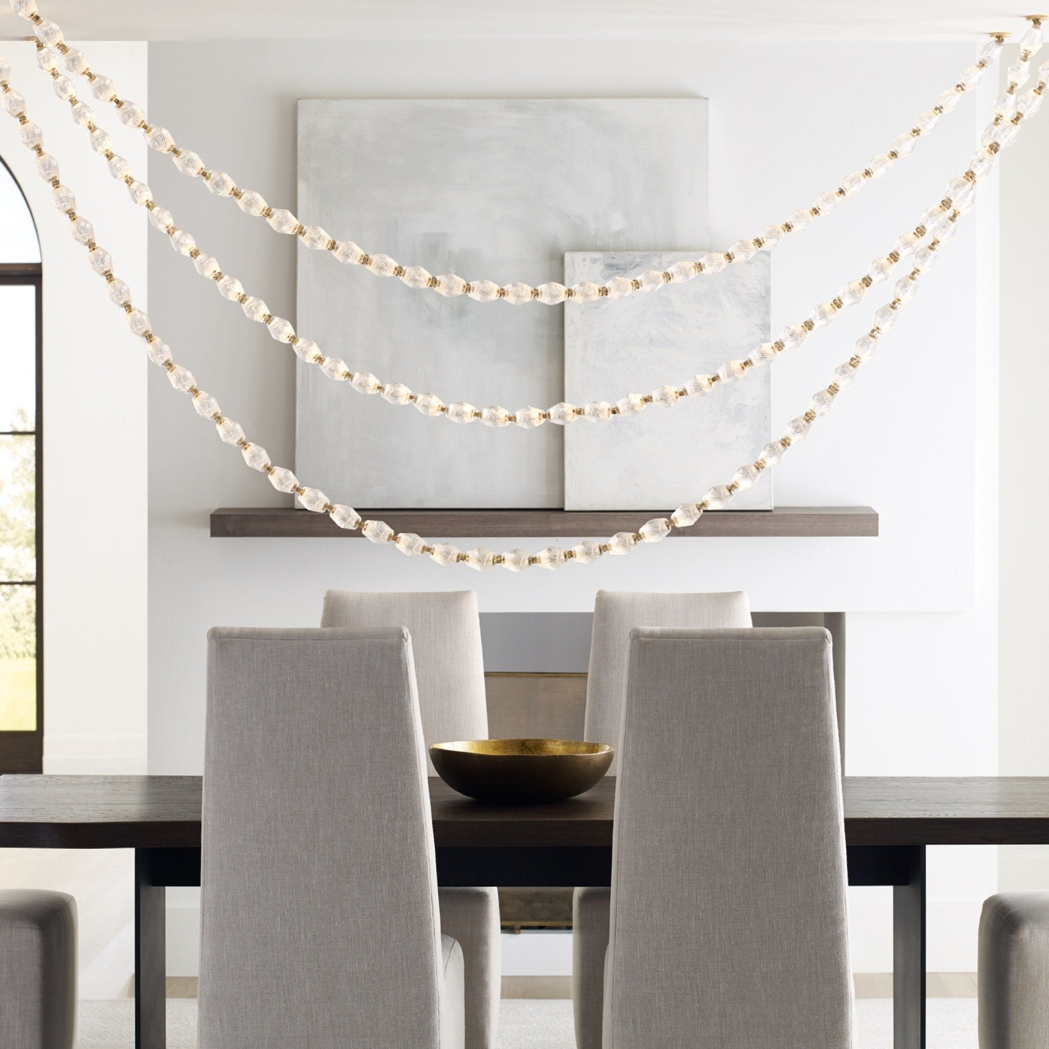 Pearlene Beaded Chandelier - Letslighting