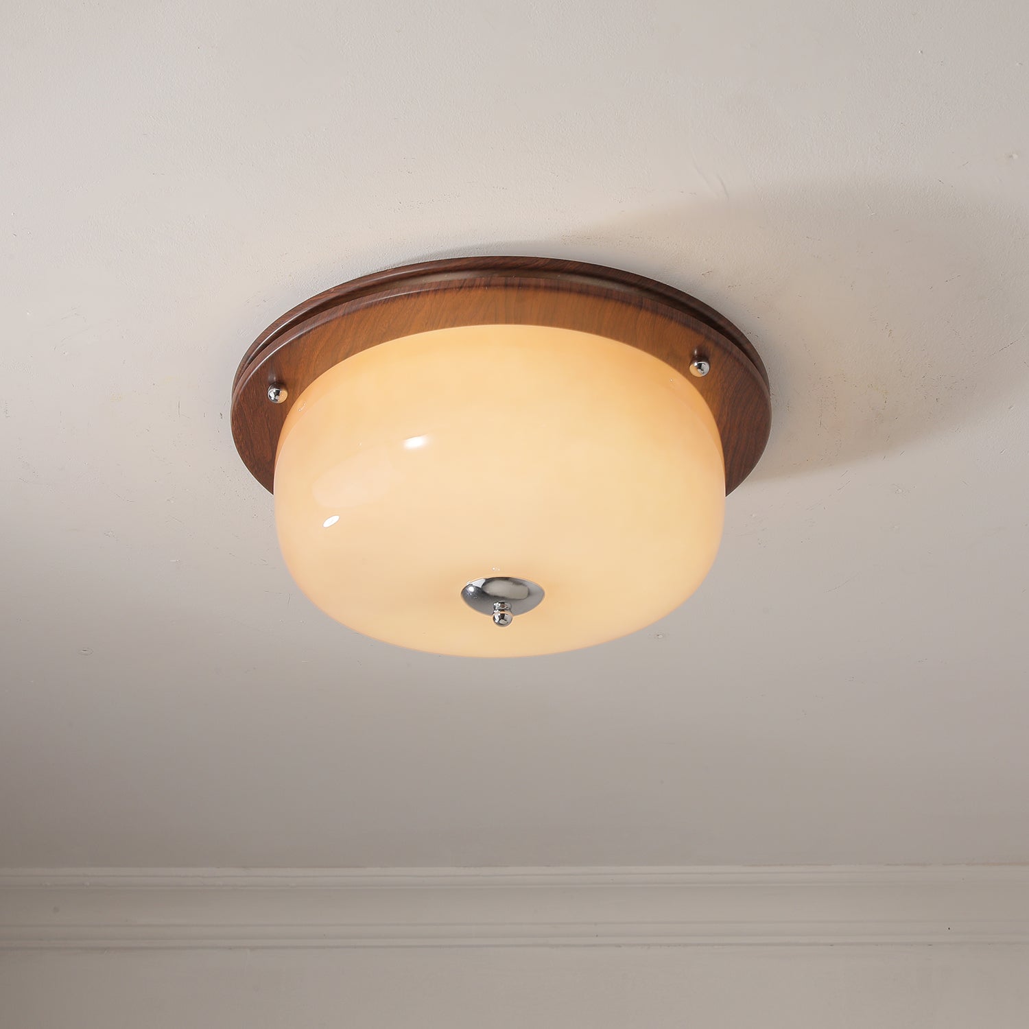 Vetheel Premium Nordic Art Dome Glass Ceiling Light - Letslighting