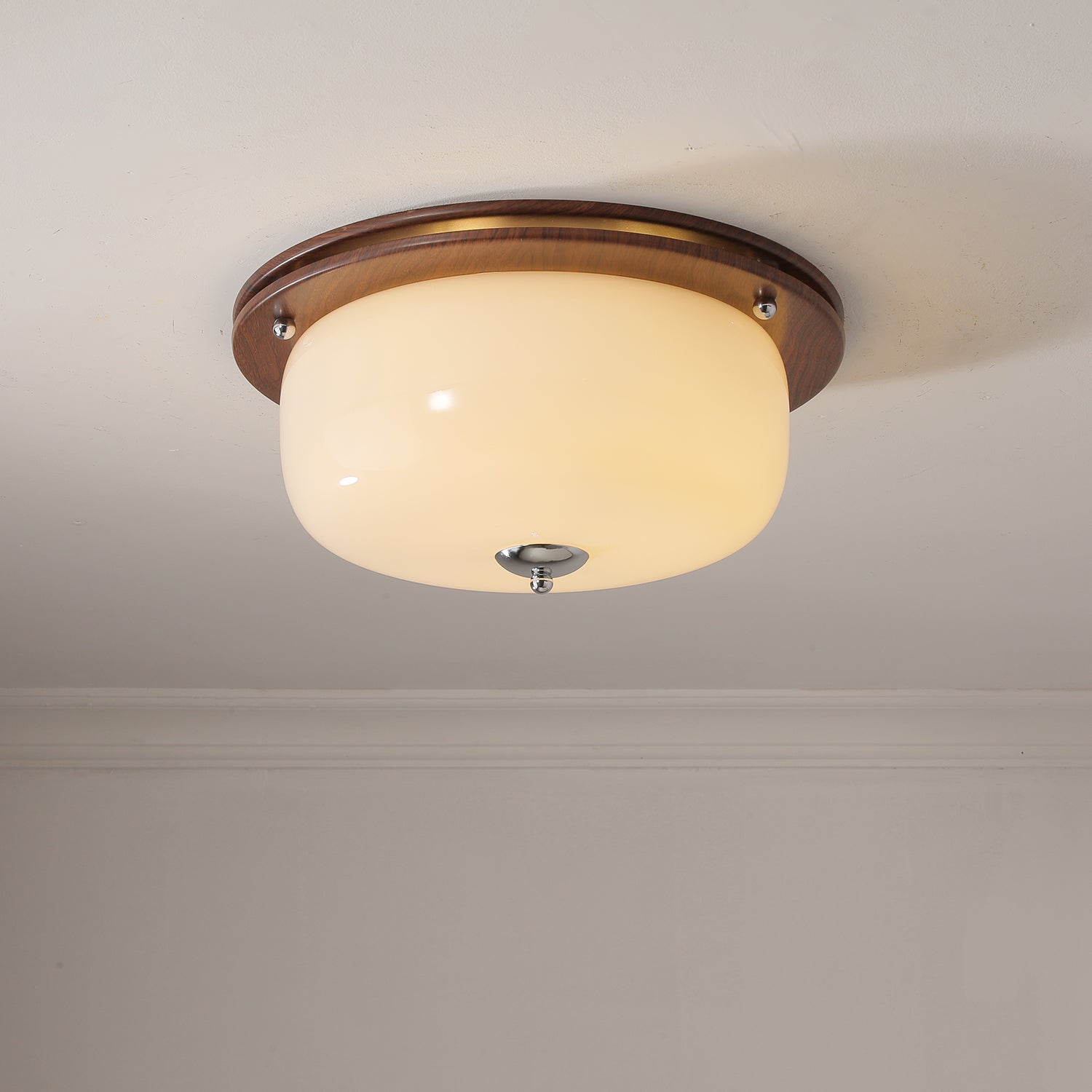 Vetheel Premium Nordic Art Dome Glass Ceiling Light - Letslighting