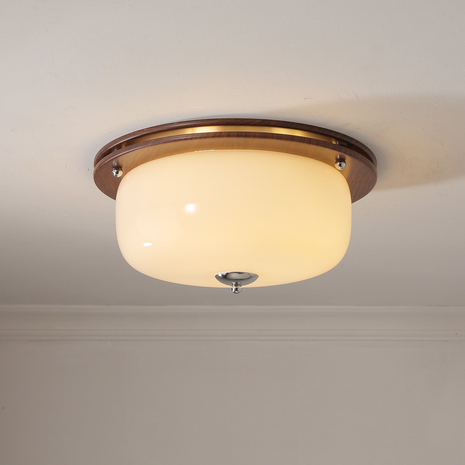 Vetheel Premium Nordic Art Dome Glass Ceiling Light - Letslighting