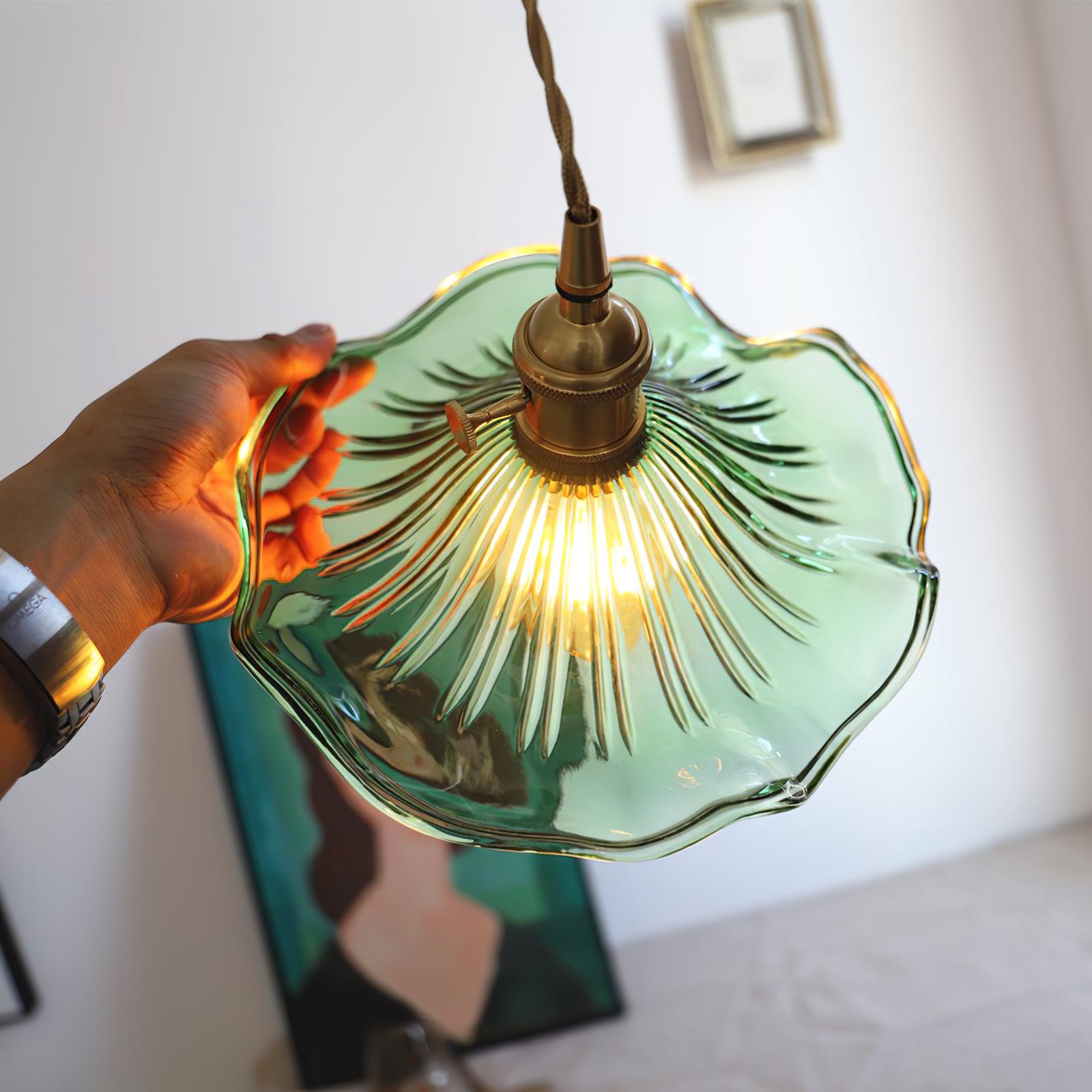 Daphne Modern Glass Flower Pendant Light - Letslighting