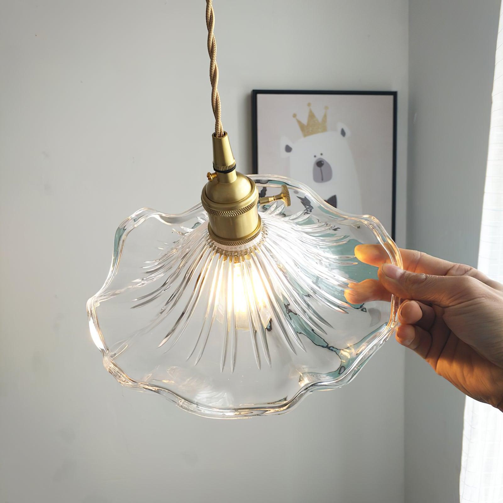 Daphne Modern Glass Flower Pendant Light - Letslighting