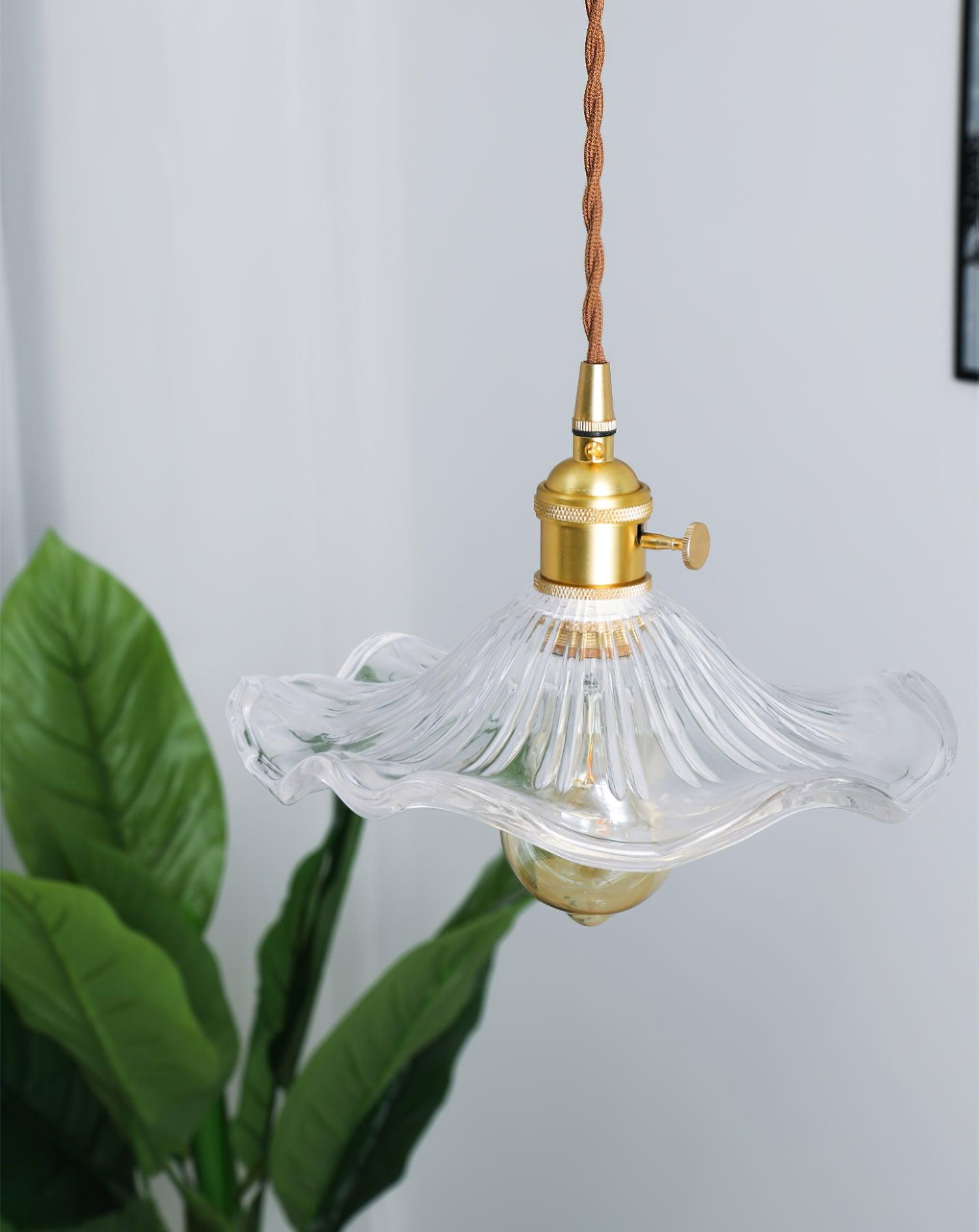 Daphne Modern Glass Flower Pendant Light - Letslighting