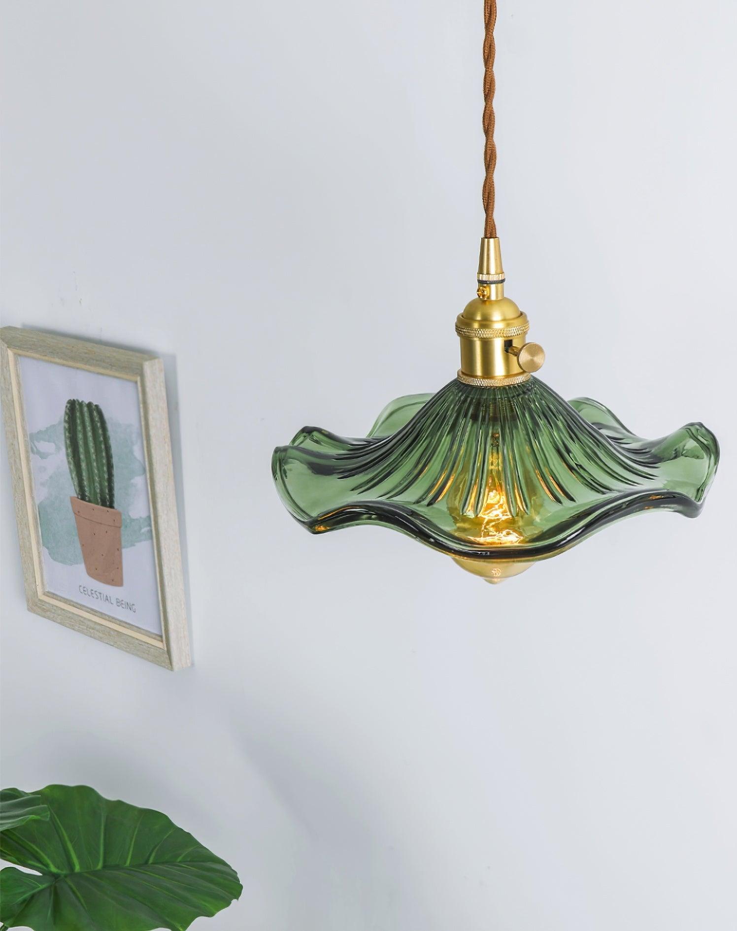 Daphne Modern Glass Flower Pendant Light - Letslighting