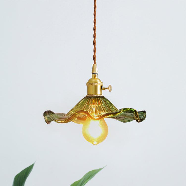 Daphne Modern Glass Flower Pendant Light - Letslighting