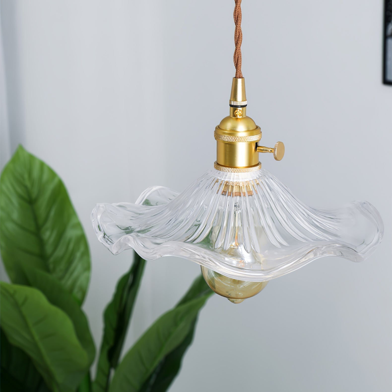 Daphne Modern Glass Flower Pendant Light - Letslighting