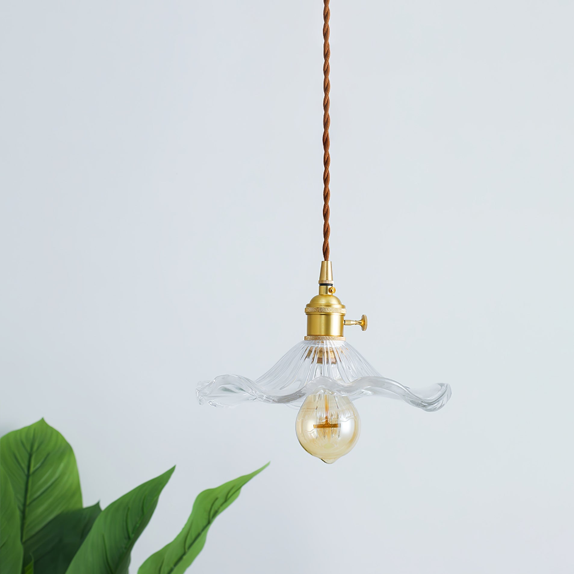 Daphne Modern Glass Flower Pendant Light - Letslighting