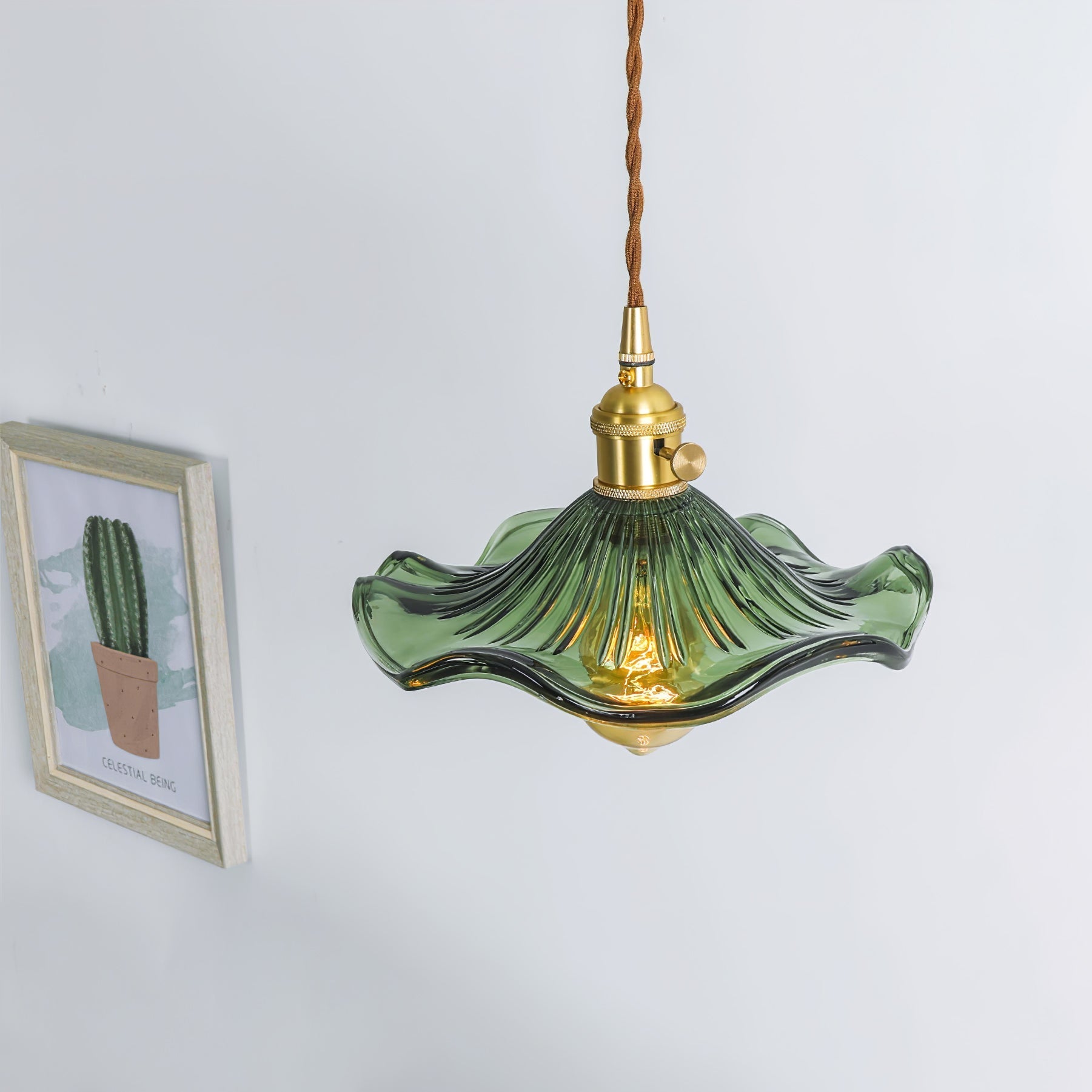 Daphne Modern Glass Flower Pendant Light - Letslighting
