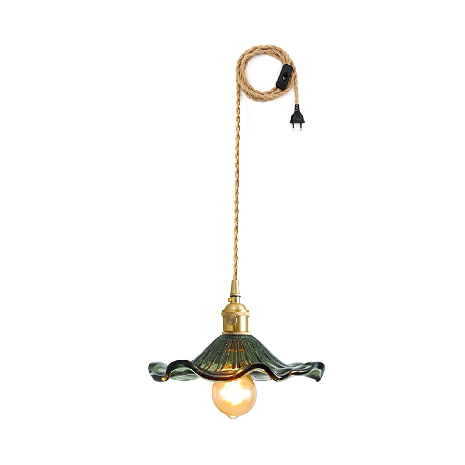 Daphne Modern Glass Flower Pendant Light - Letslighting