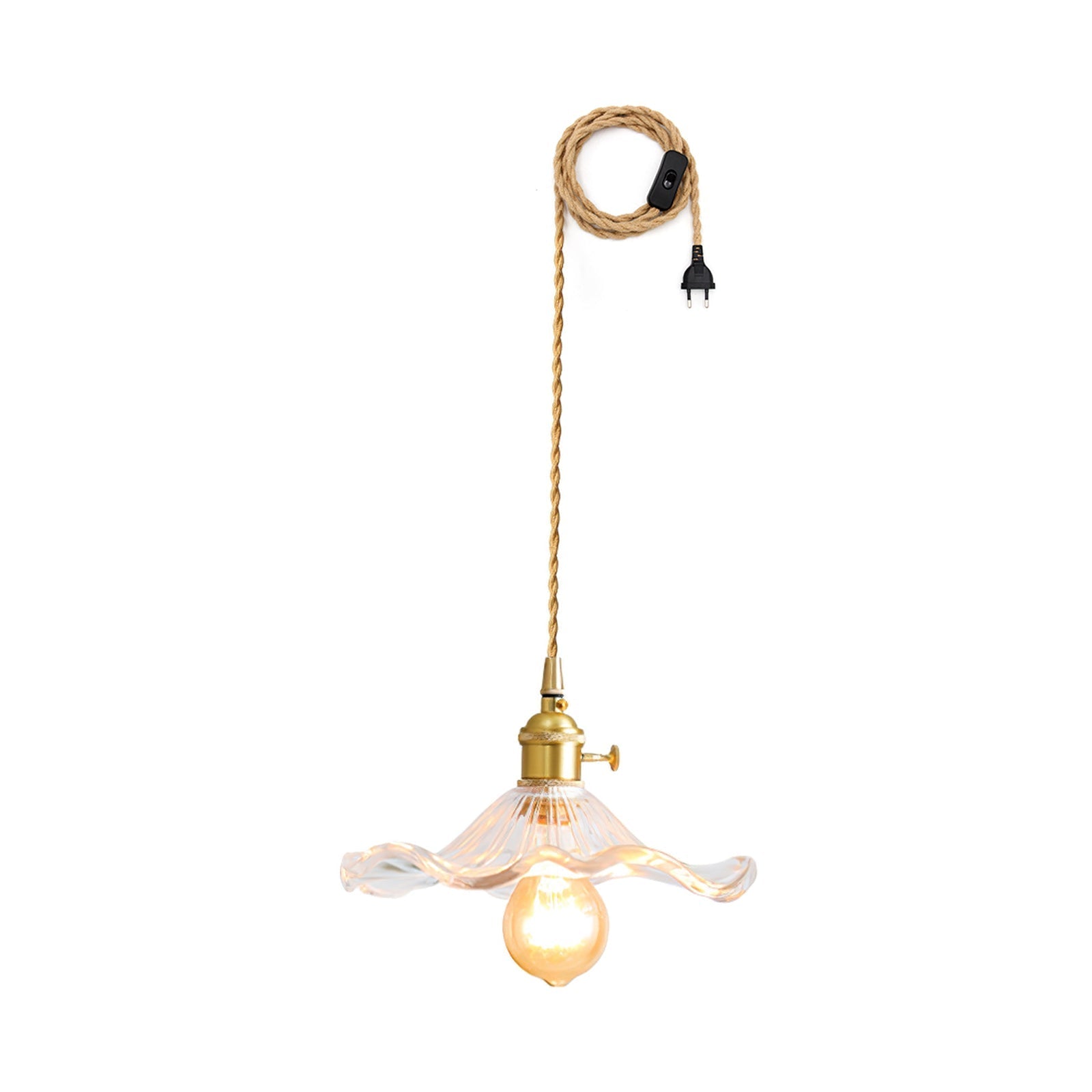 Daphne Modern Glass Flower Pendant Light - Letslighting
