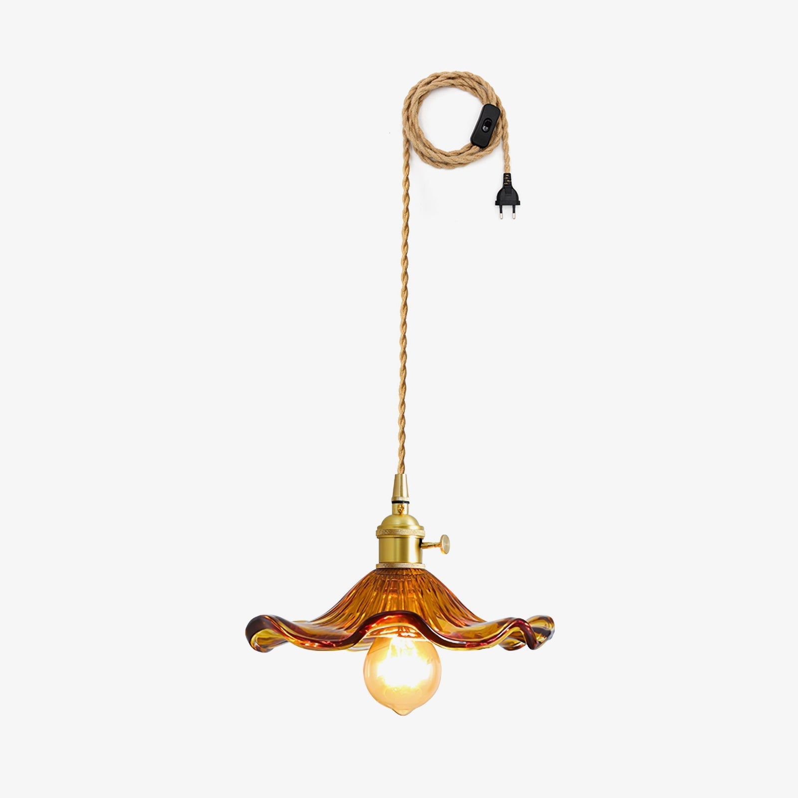 Daphne Modern Glass Flower Pendant Light - Letslighting